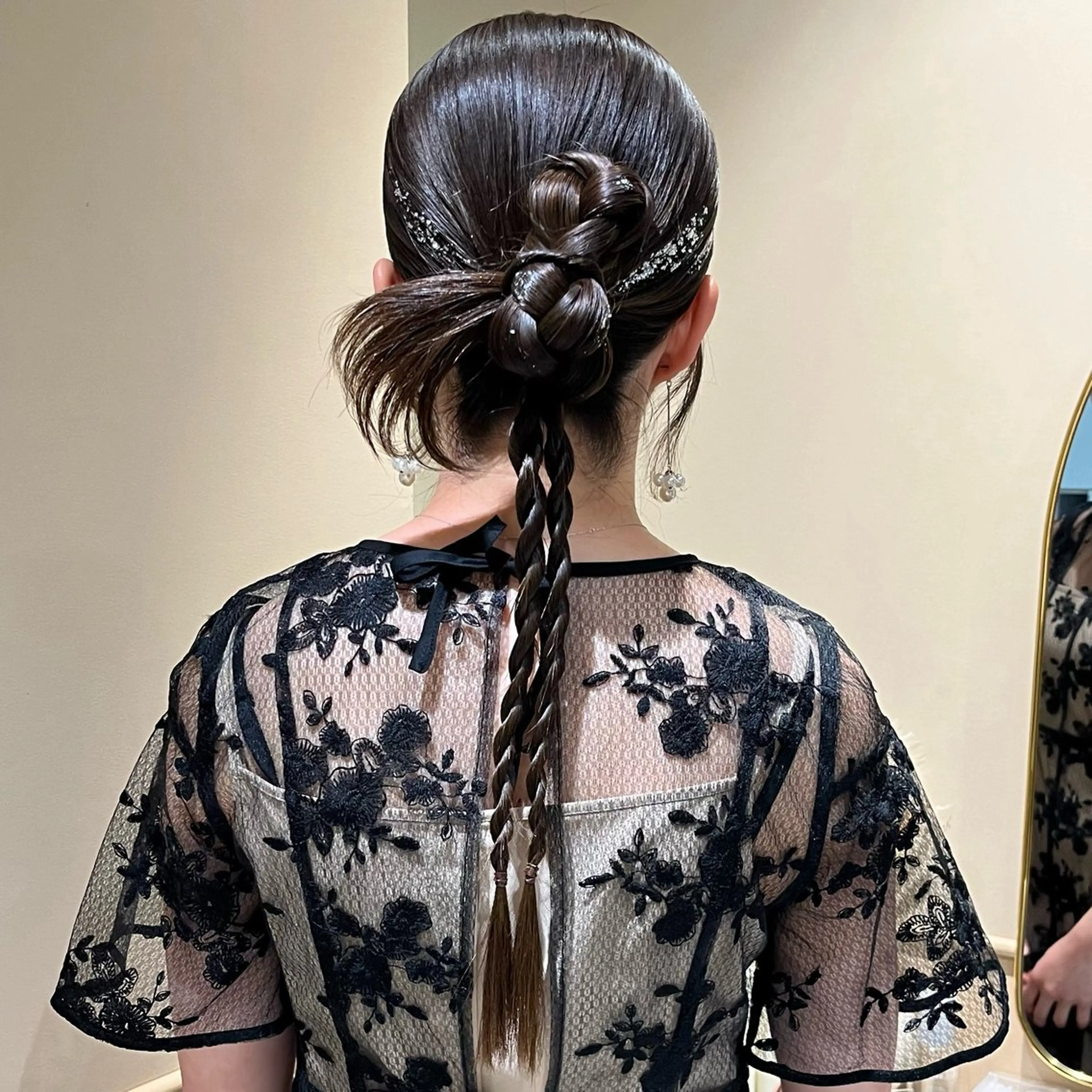 ロング ヘアアレンジ ヘアセット 🫧tomoka 透明感カラー🫧のヘアスタイル