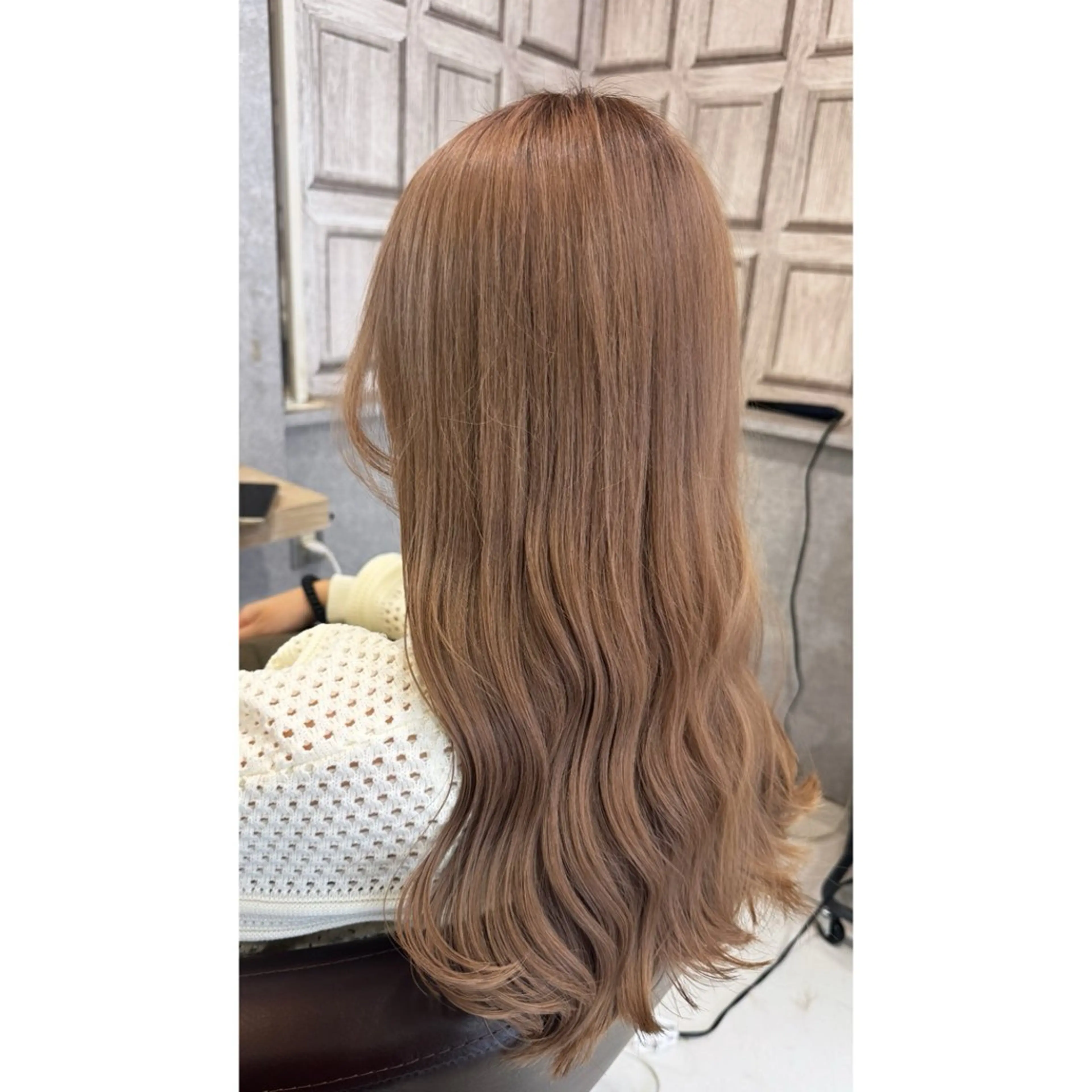 ロング カラー カット ヘアカラー トリートメント beaute錦糸町 🦖⋆͛yuka💚のヘアスタイル