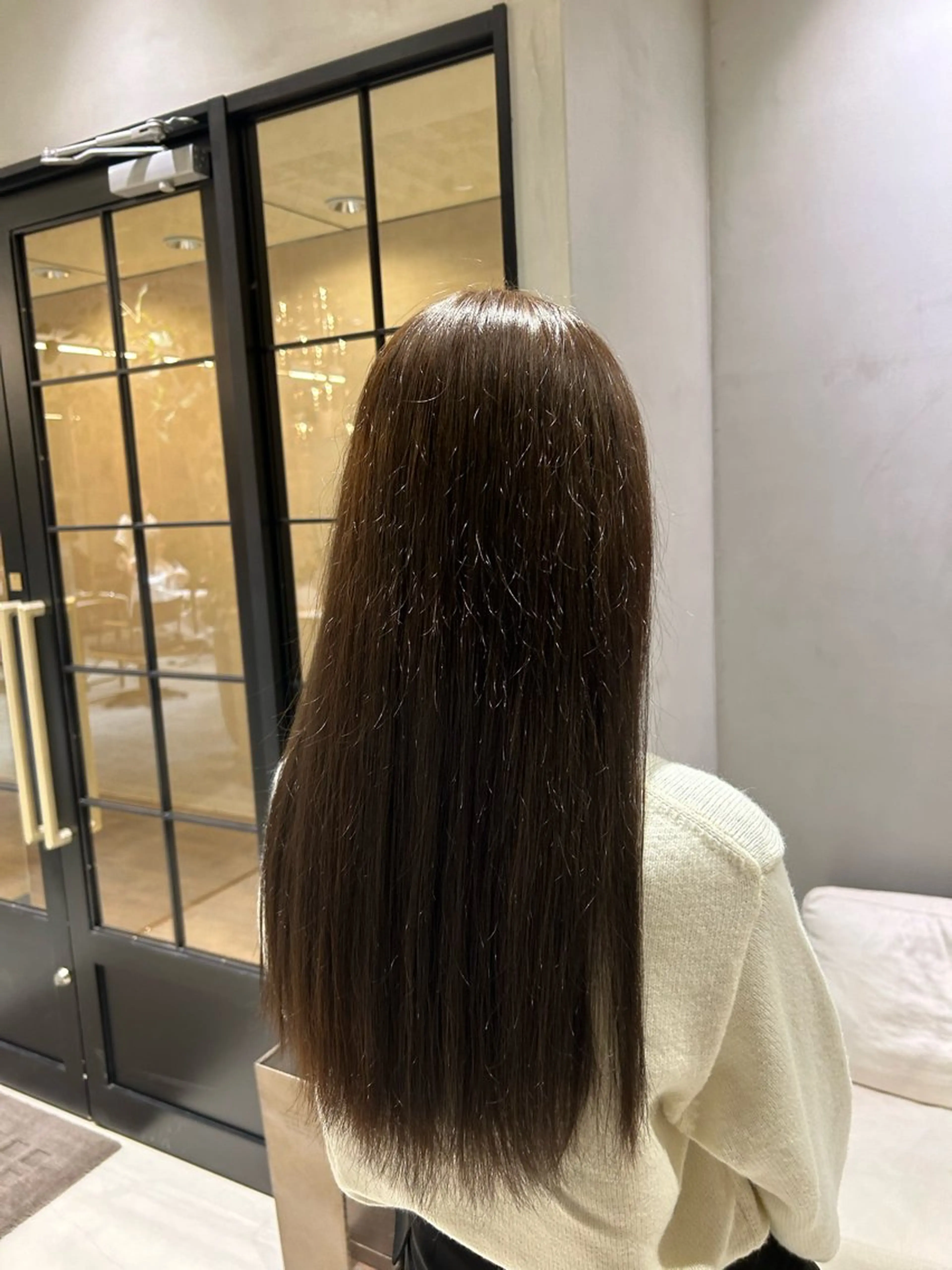 ロング カラー ヘアカラー Marin🫐/ 名駅/レイヤーカットのヘアスタイル