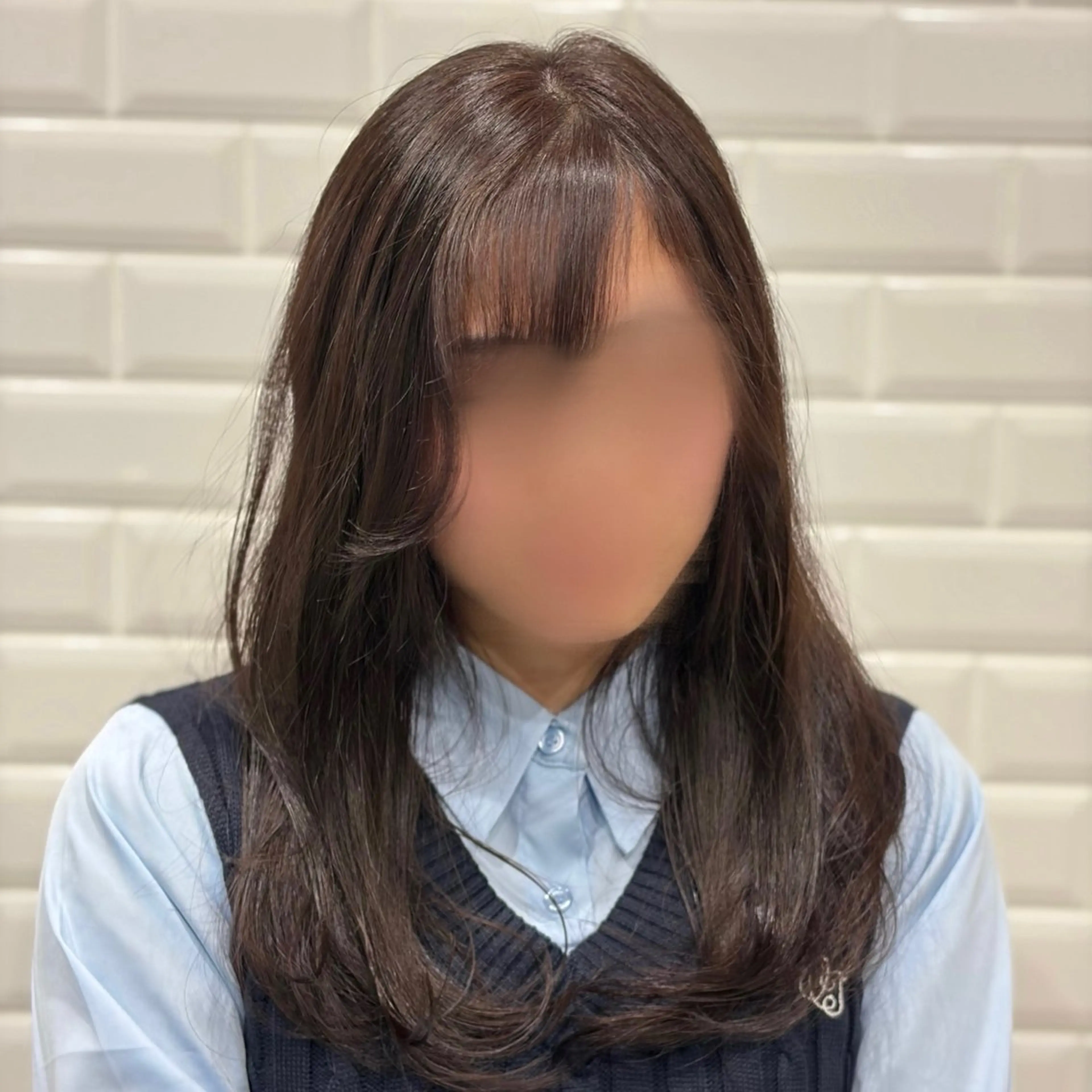 ロング カラー APPiiS所属・オノデラ ハヅキのヘアスタイル