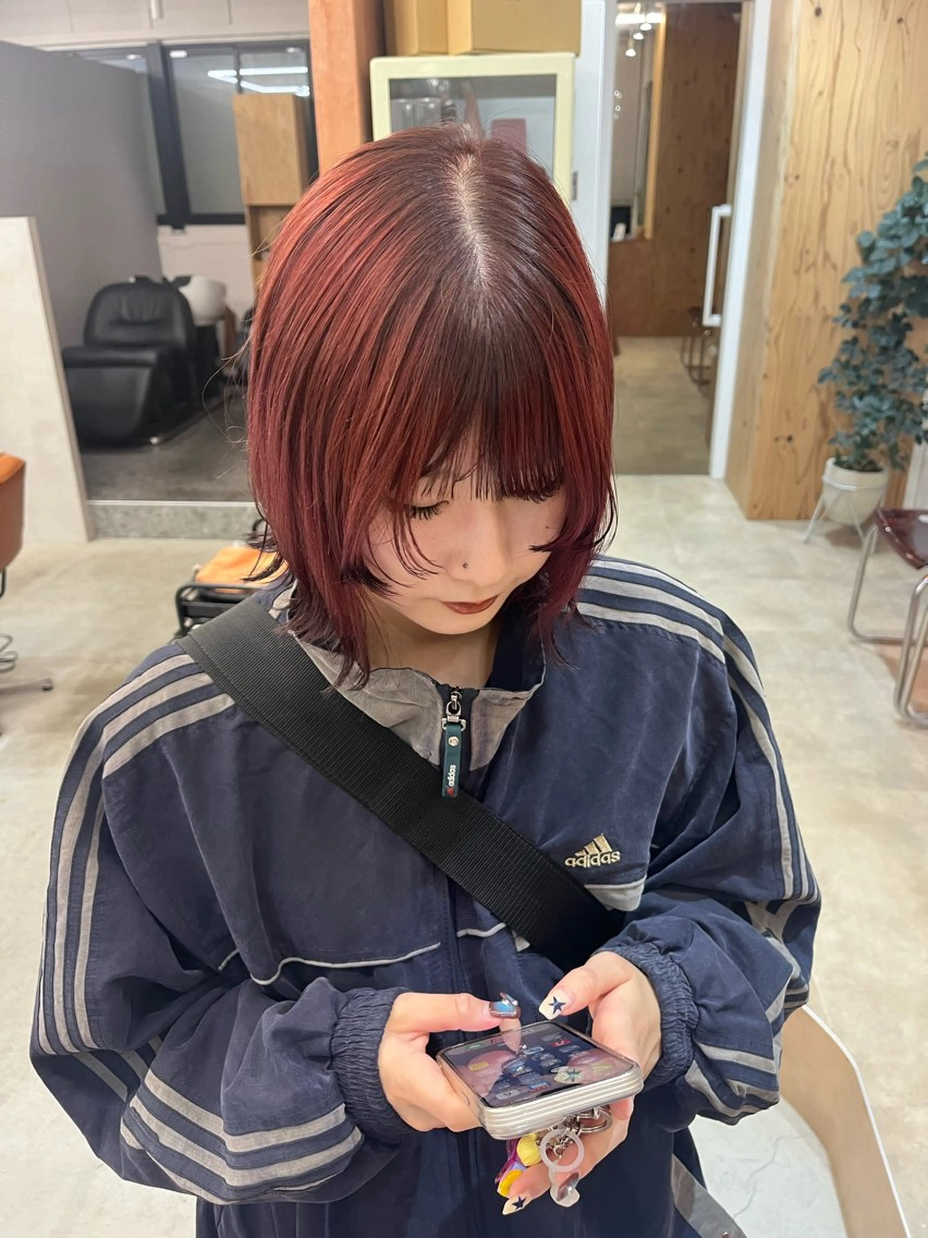 ミディアム 顔まわりレイヤー レイヤーカット sem所属・似合わせ/ニュアンス 髪質改善🤍ariのヘアスタイル