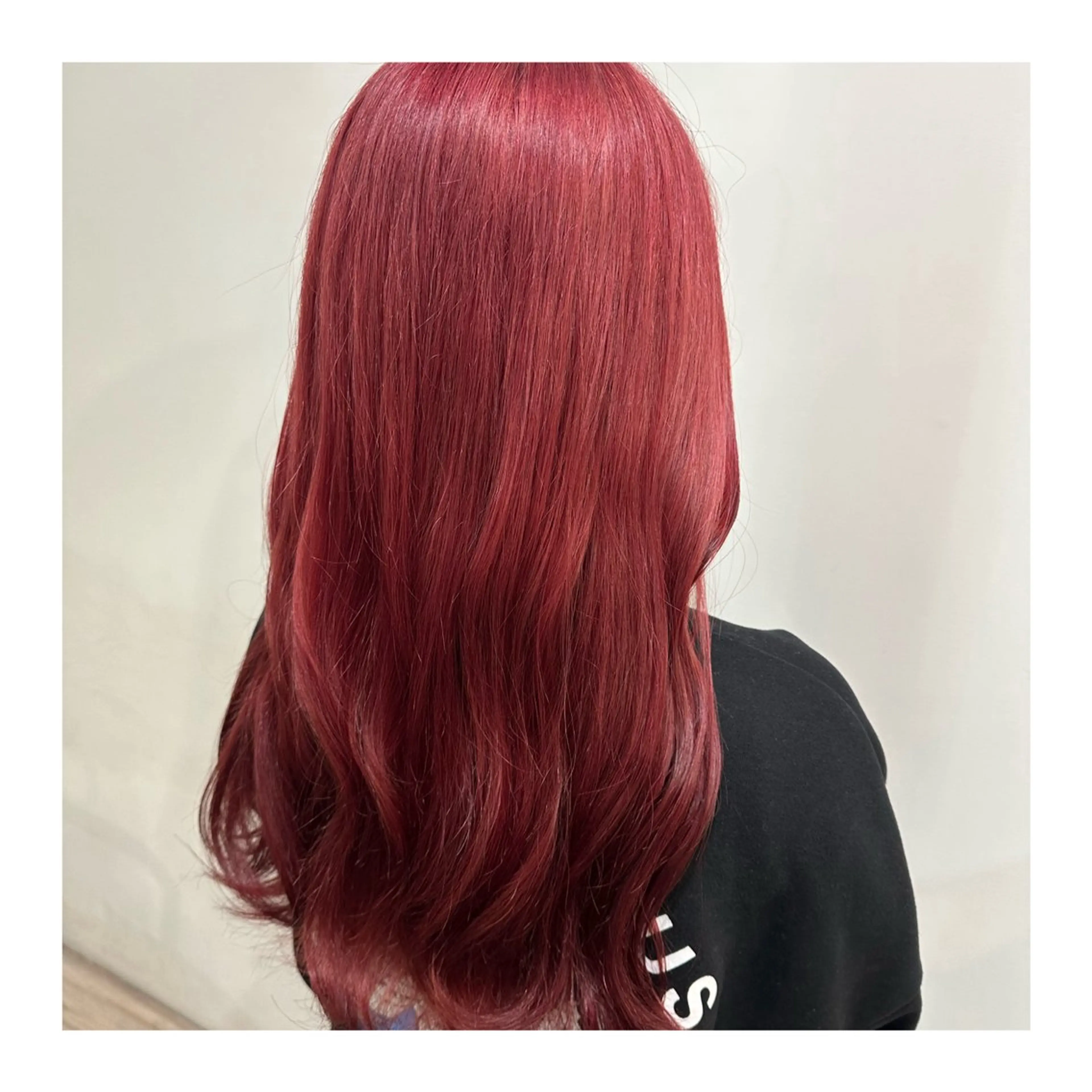 ロング カラー ヘアカラー あべ ゆうかのヘアスタイル