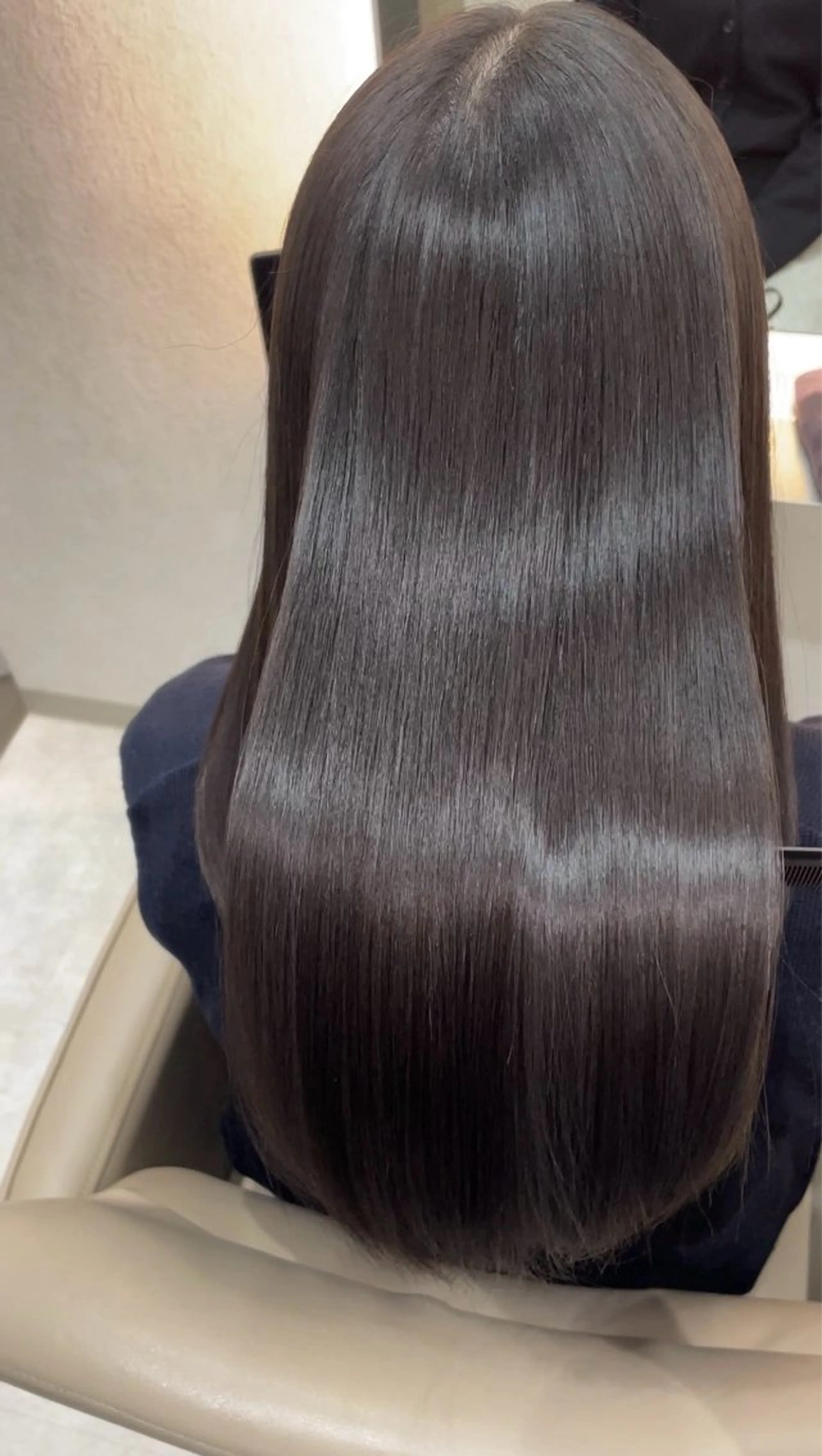 【ダメージ最小×自然なストレート】艶髪縮毛矯正＋高補修ファイバープレックスの写真