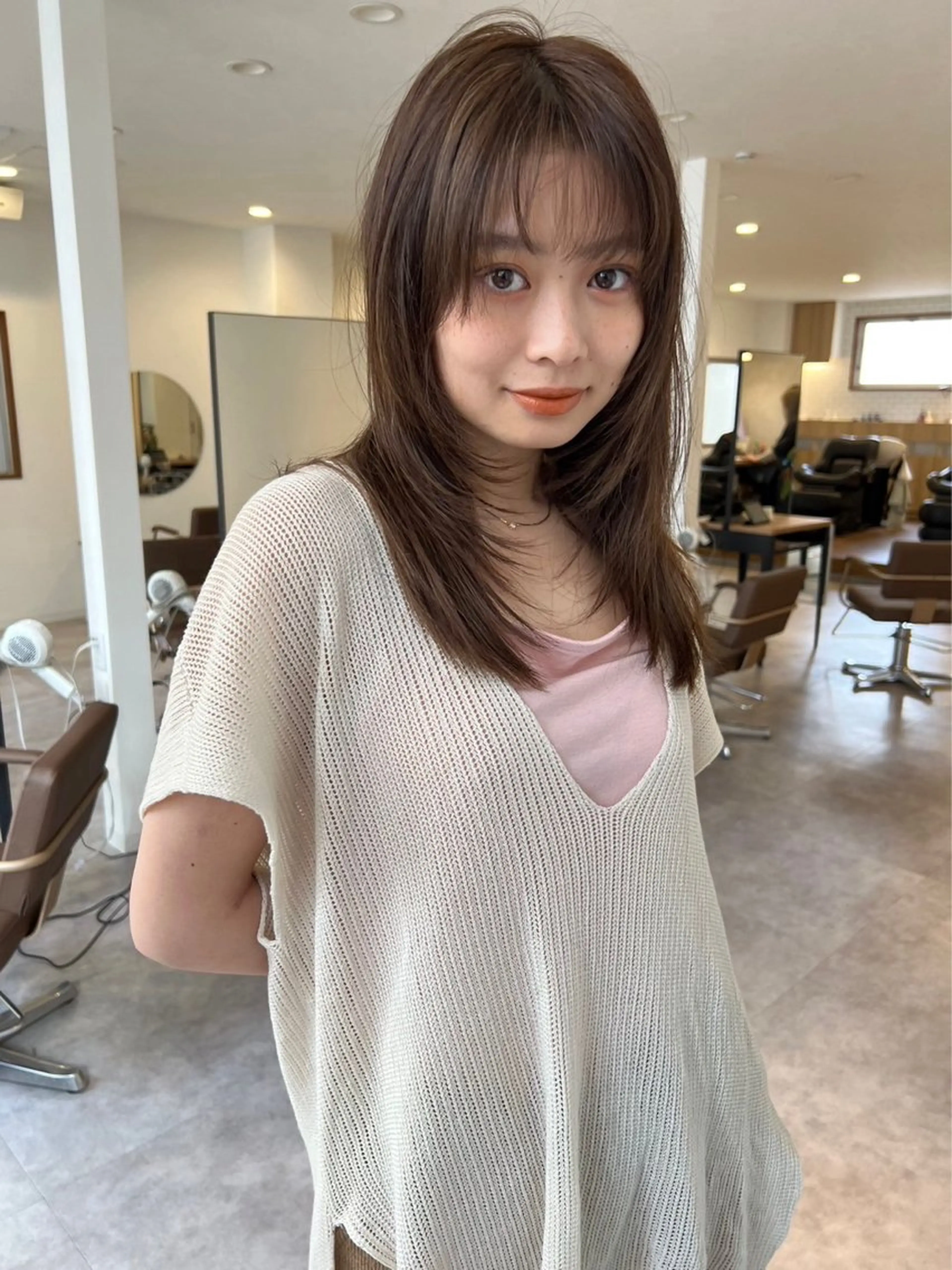 ロング カラー 🫧MANA レイヤーカット🌙のヘアスタイル