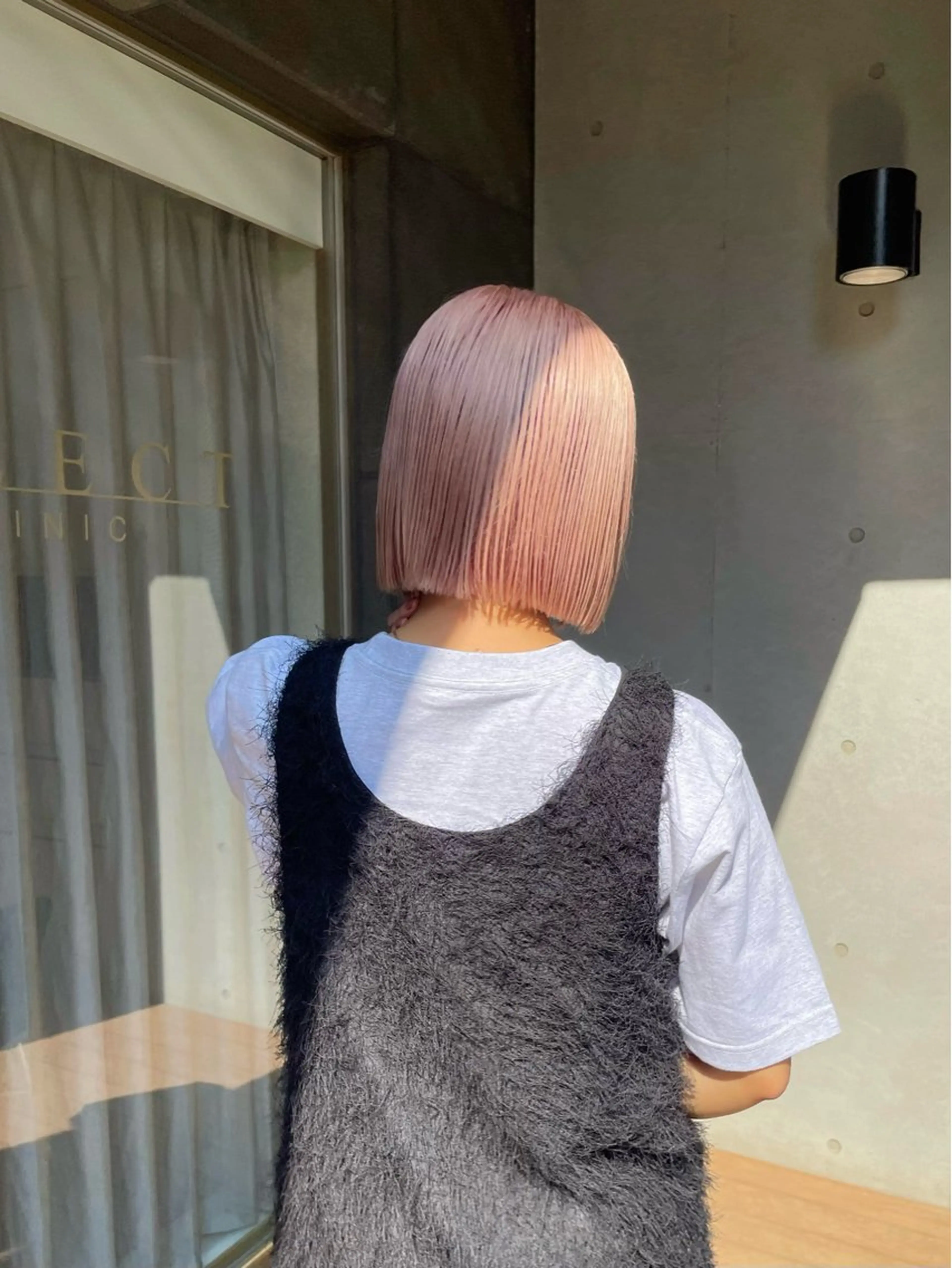 カラー ayaka/暖色 /ニュアンスボブのヘアスタイル