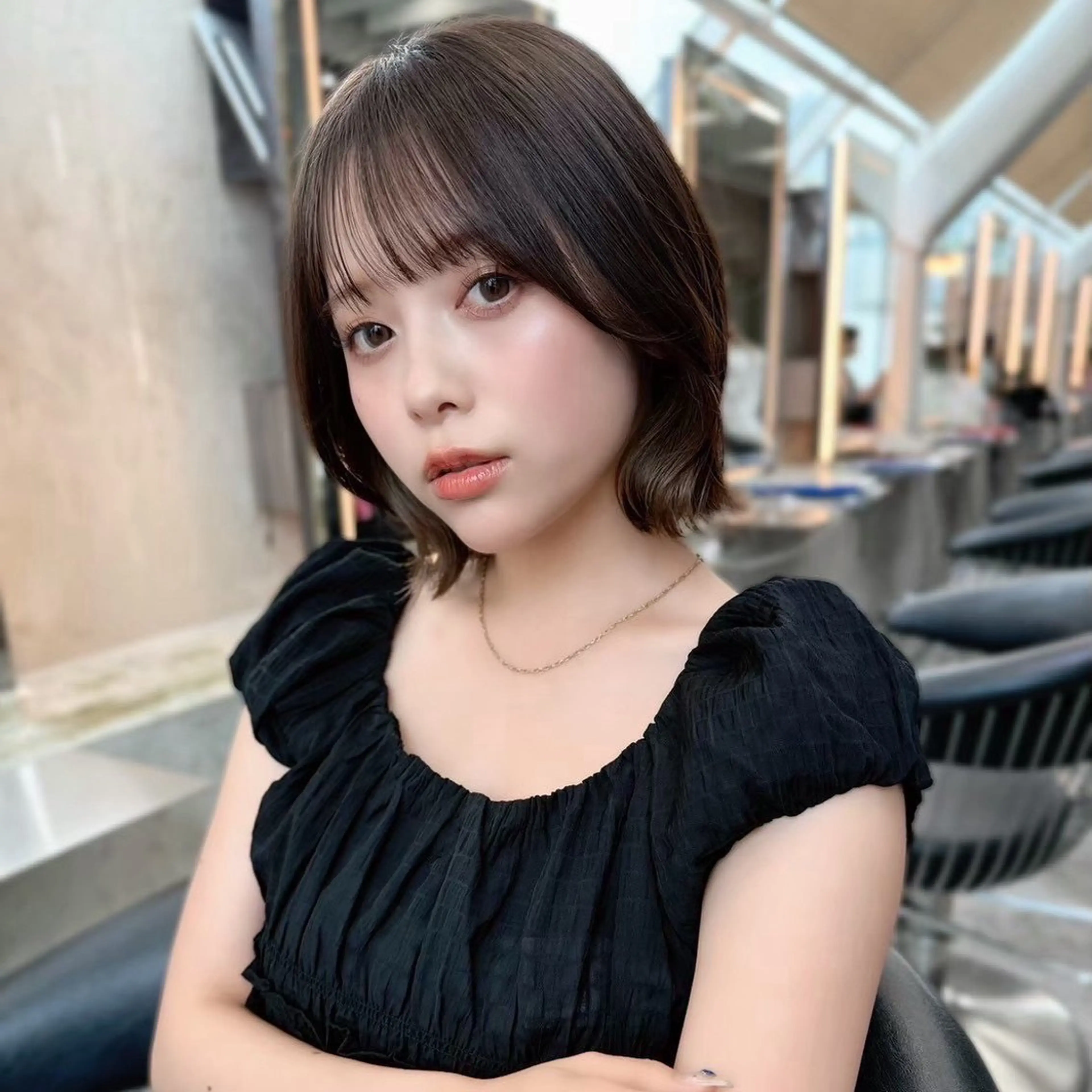 韓国ヘア/美髪矯正/ Haruna🦋のヘアスタイル