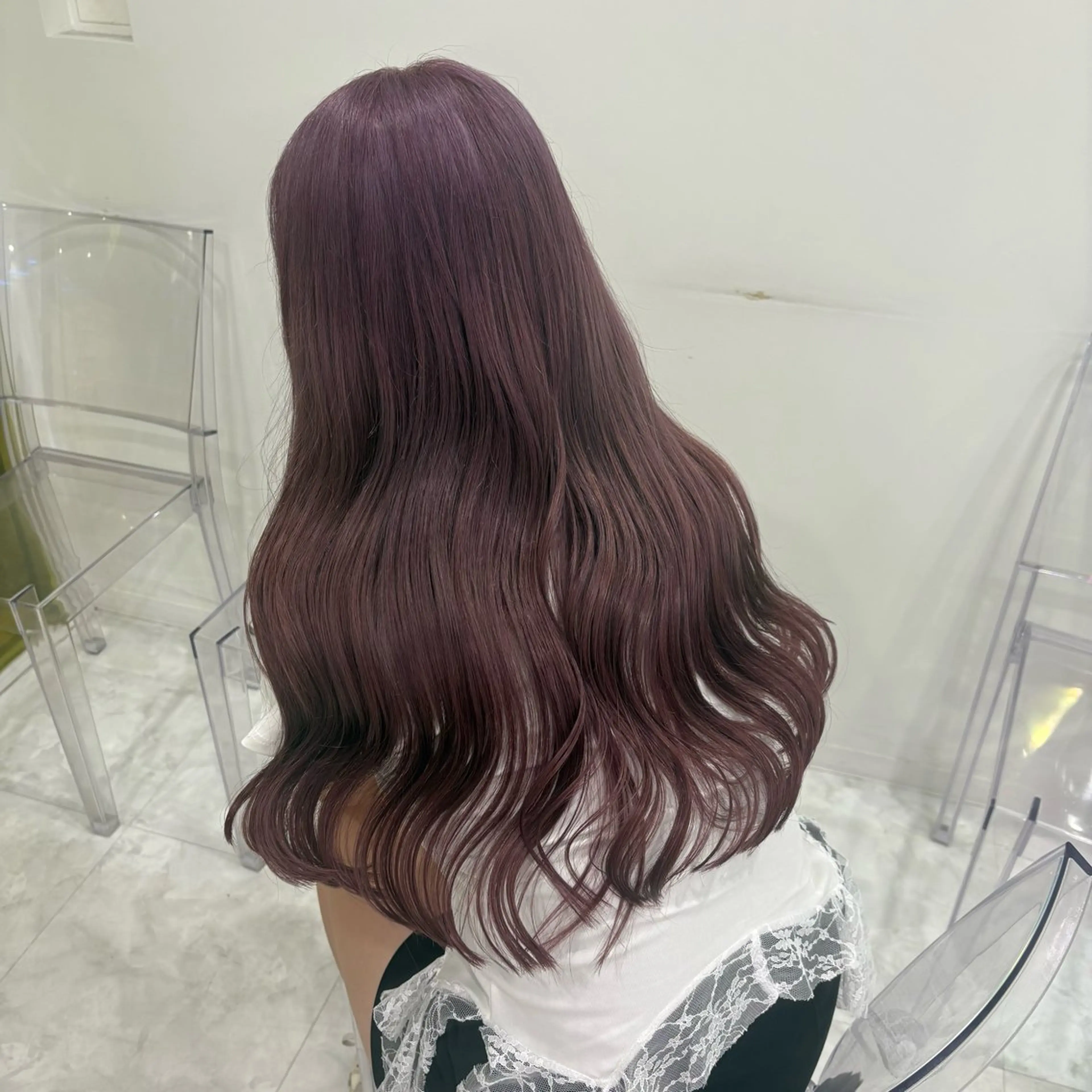 カラー ヘアカラー akari🎀🤍 ガーリーstyleのヘアスタイル