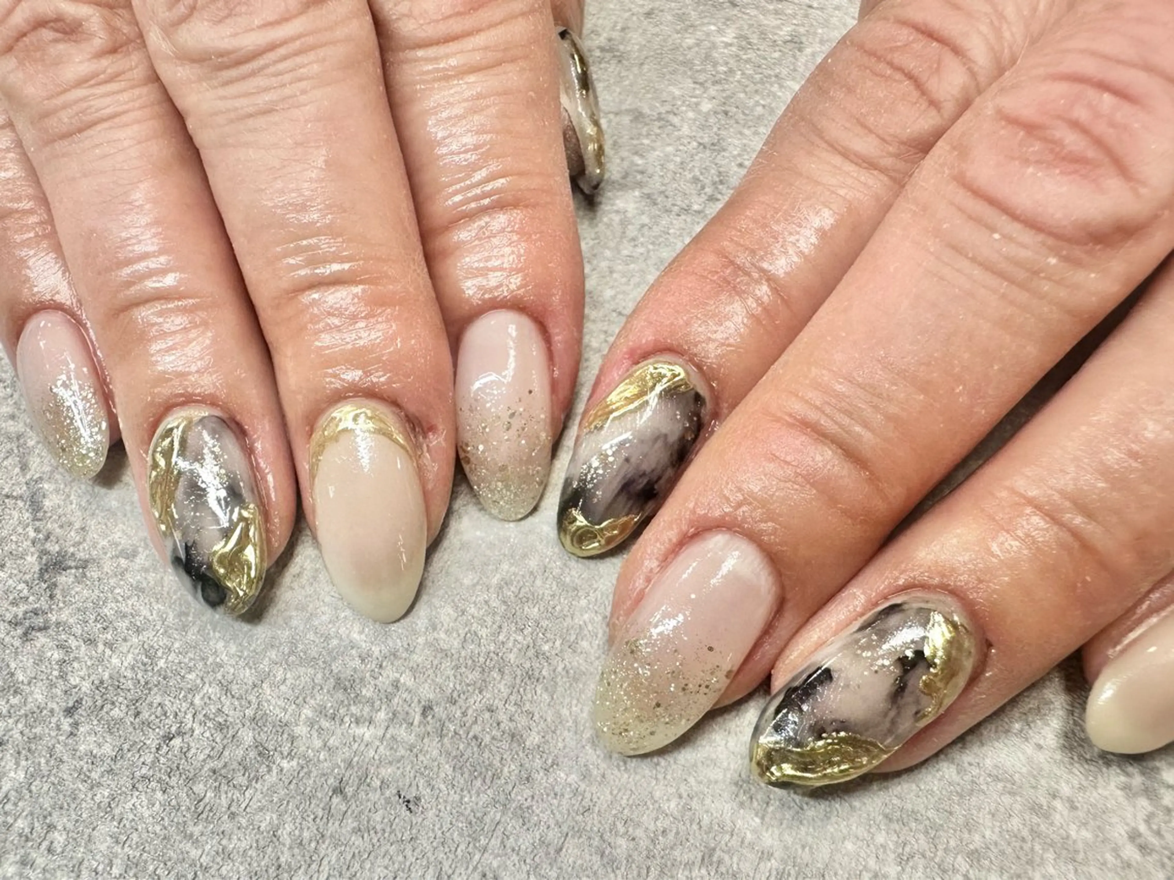 ネイル ハンドネイル 高多 瑠美のネイルデザイン