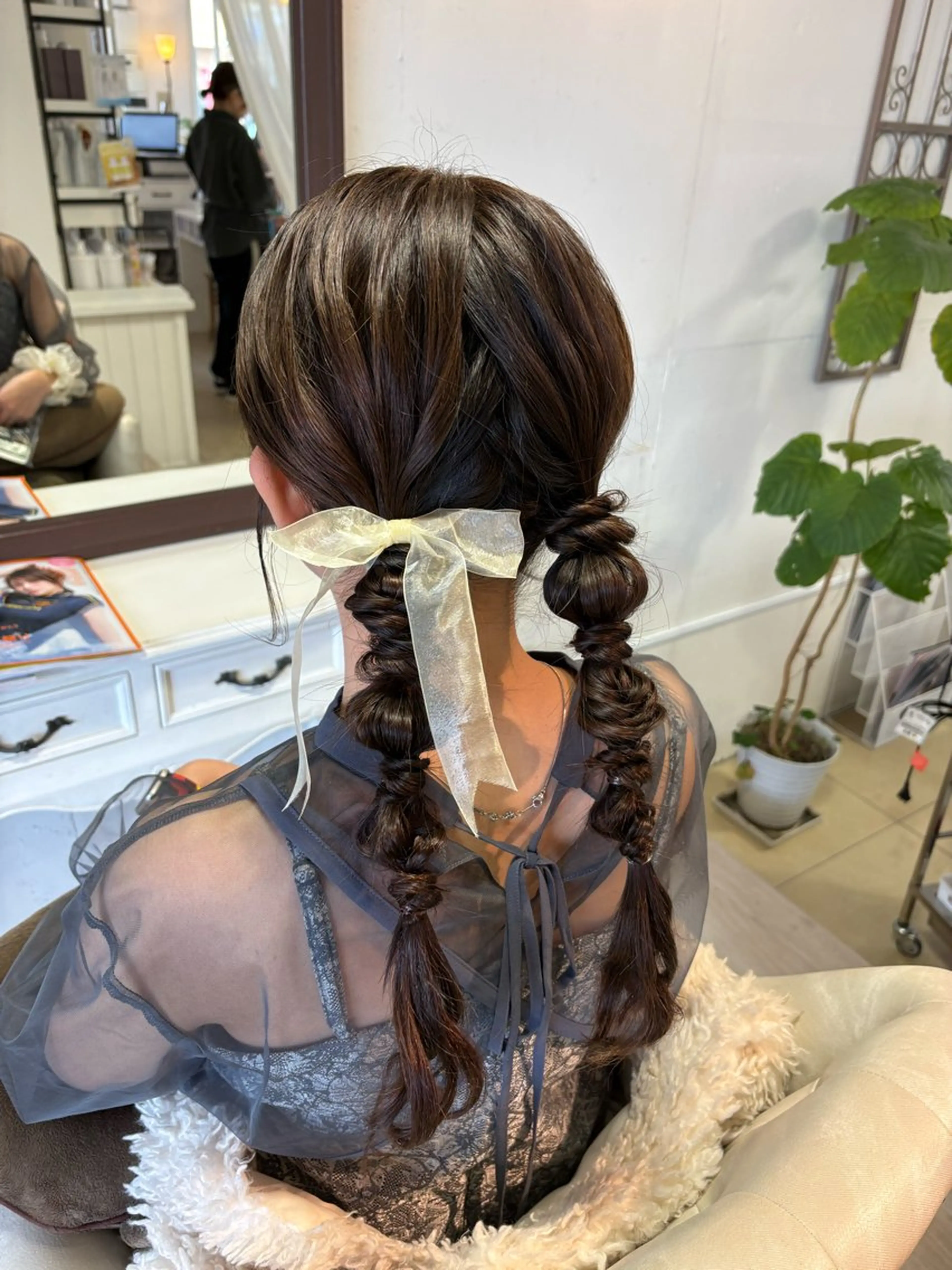 ロング ヘアセット eMu中央駅店所属・eMuエミュ‪ ¨̮⃝ayakaのヘアスタイル