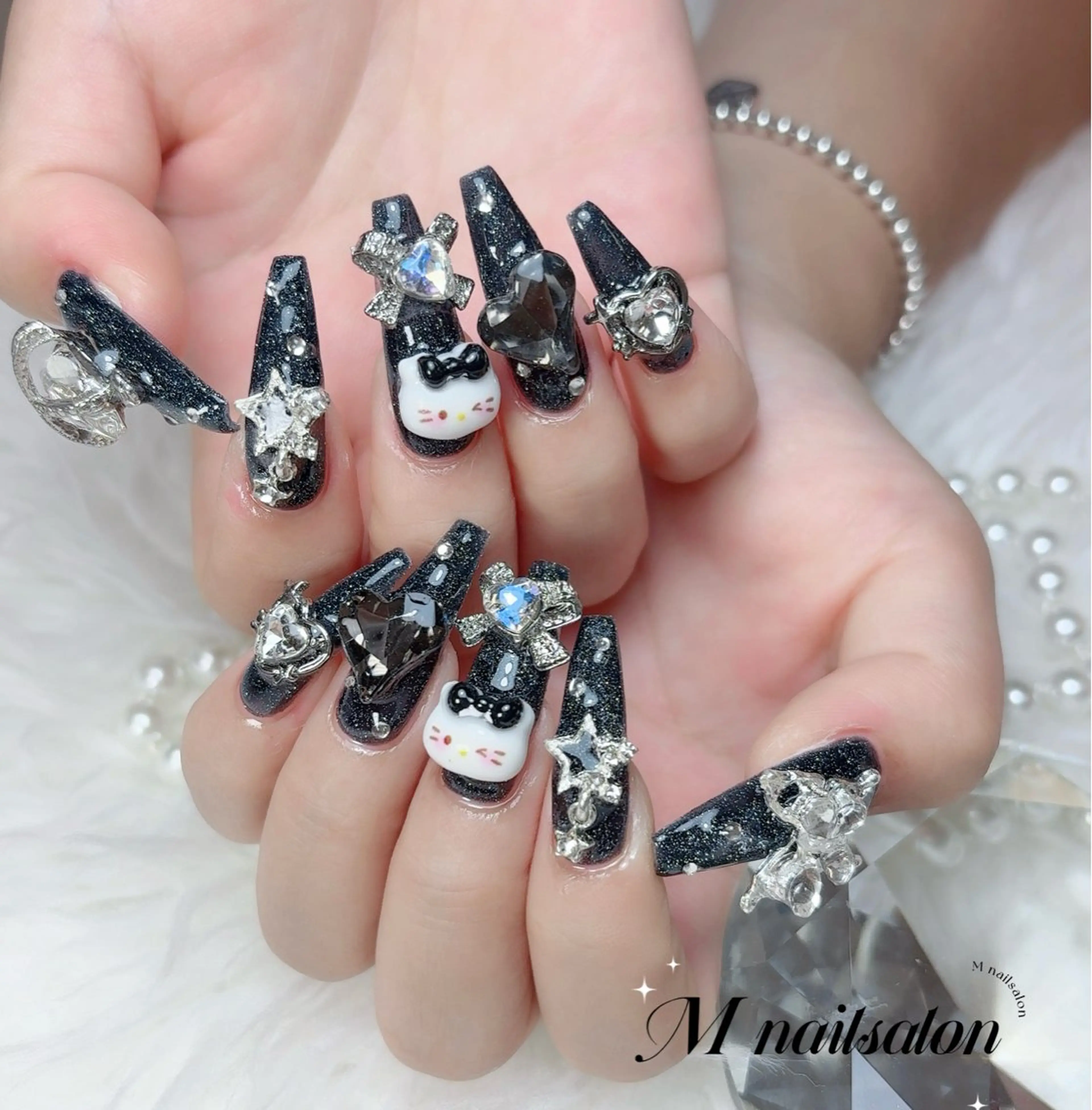 ネイル ハンドネイル M🌷nail 長さだし専門店のネイルデザイン