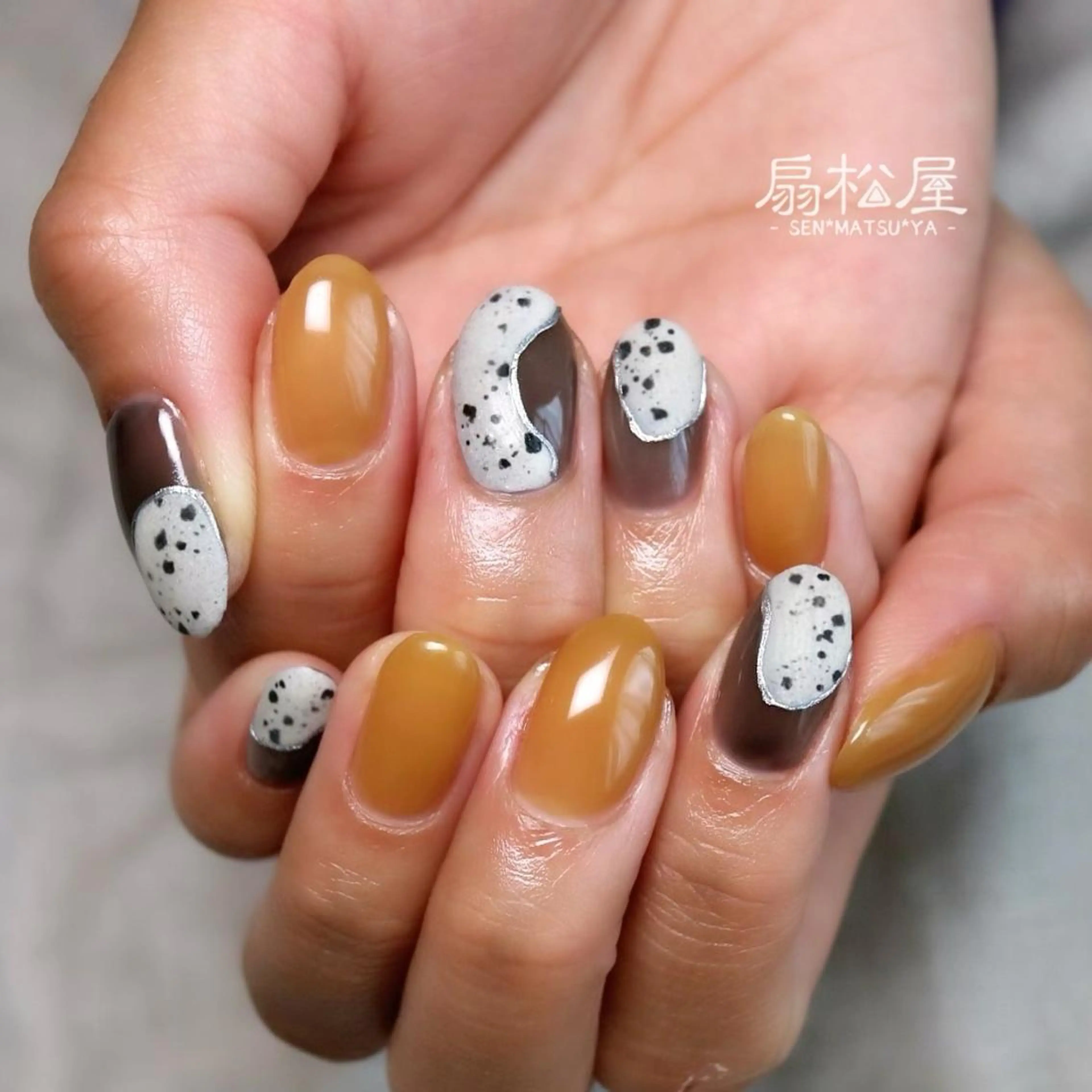 ネイル 扇松屋 marie.nのネイルデザイン