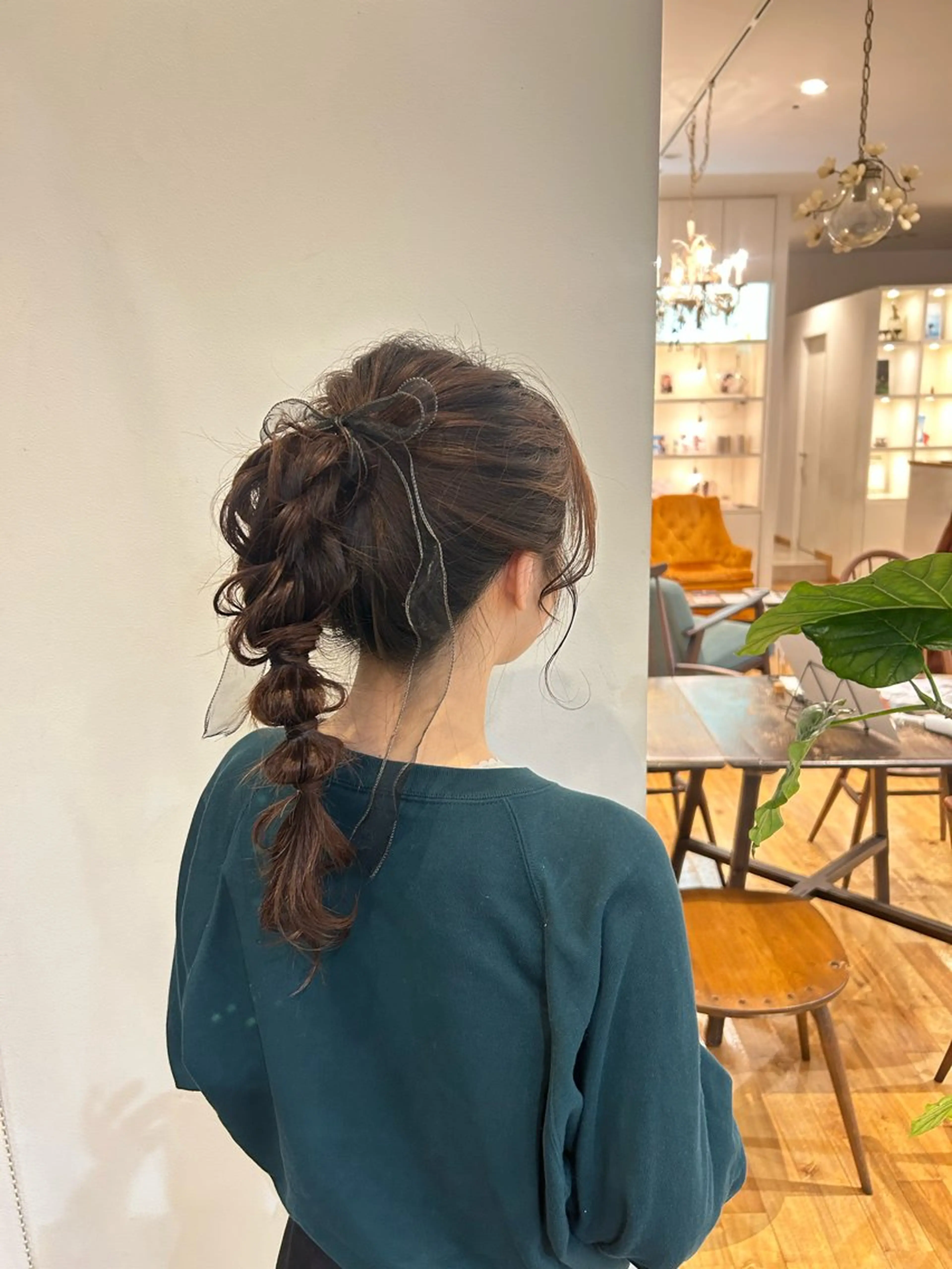 ロング ロング ヘアセット sanaha🎀 カラーモデルのヘアスタイル