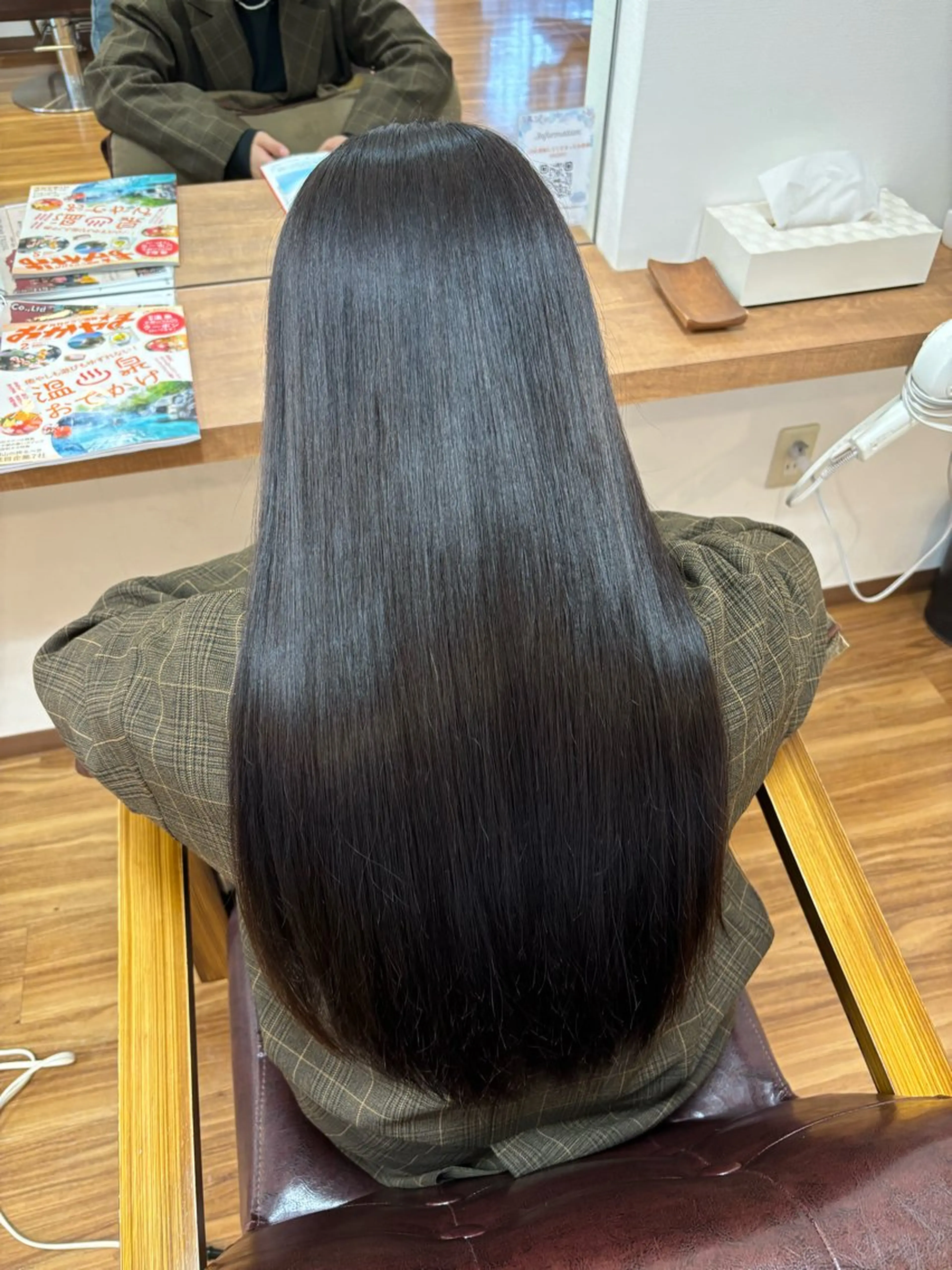 【縮毛矯正⚡️】カット&シャンプーブロー込🫧の写真