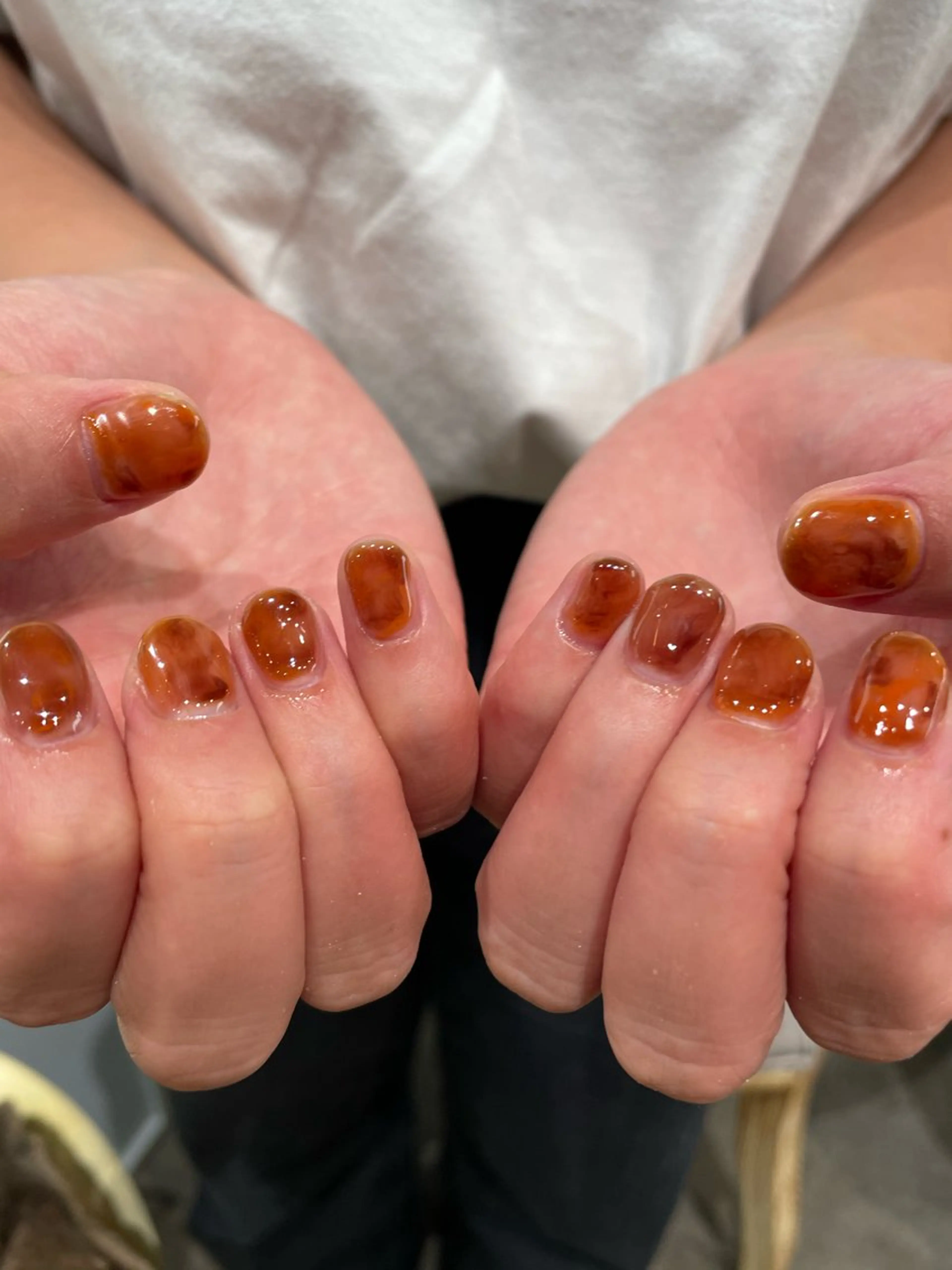 ネイル ハンドネイル ナチュラル透明感🌱 小山美樹子のヘアスタイル