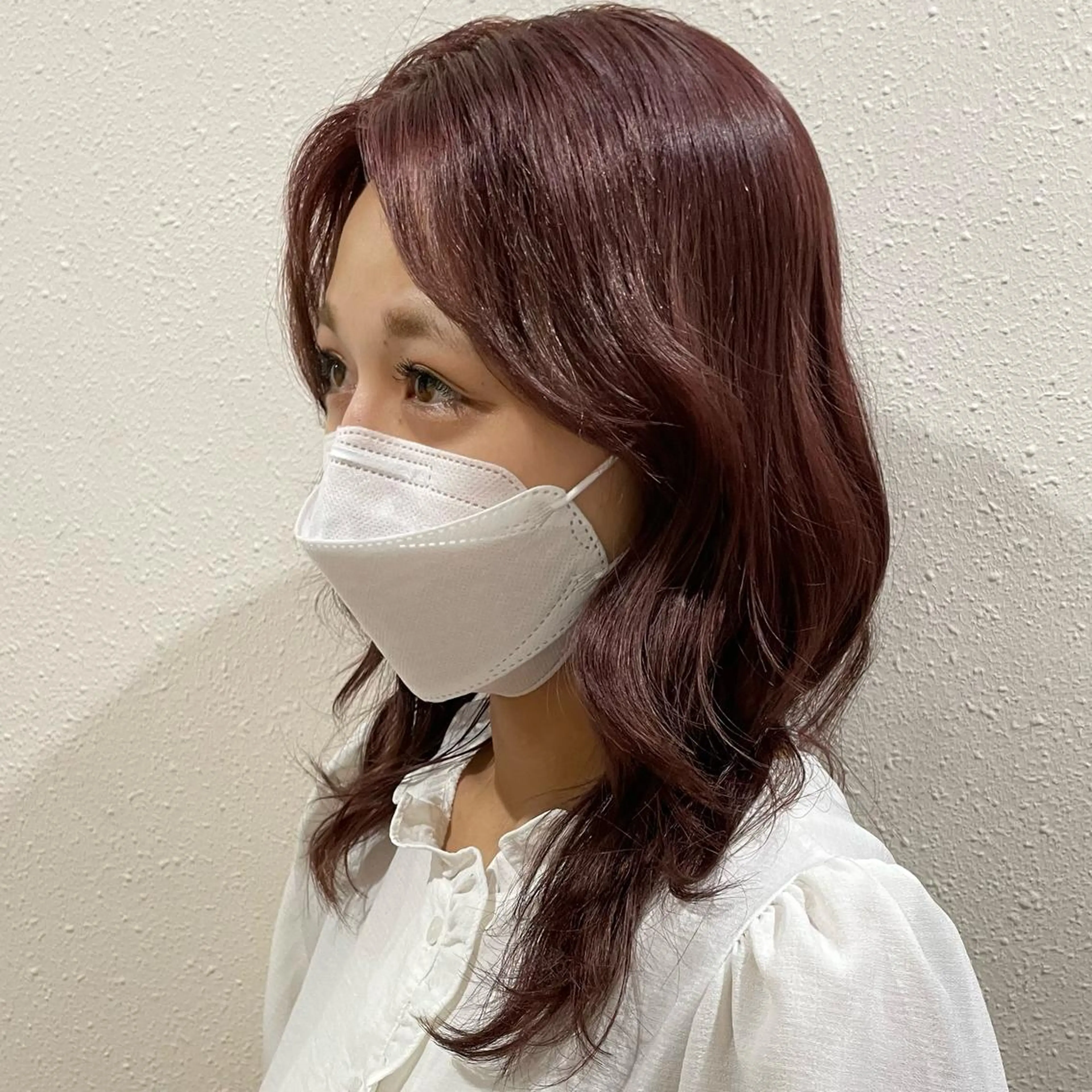 ミディアム カラー 韓国𝐻𝑎𝑖𝑟 🇰🇷🖤ジアのヘアスタイル