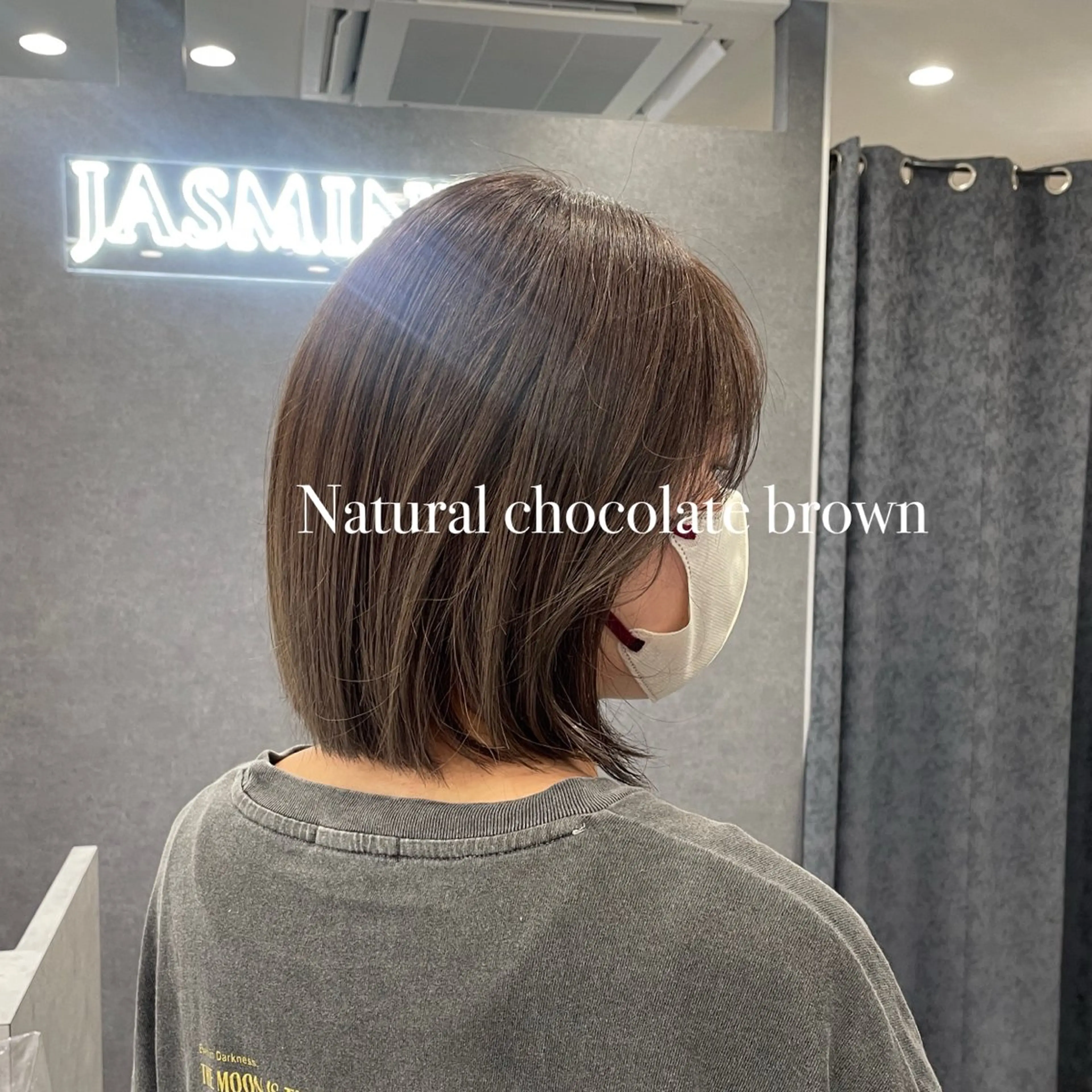 ショート カラー ショートボブ ブラウンカラー チョコレートブラウン ボブ ショートヘア THE2ND 大竹 瞳のヘアスタイル