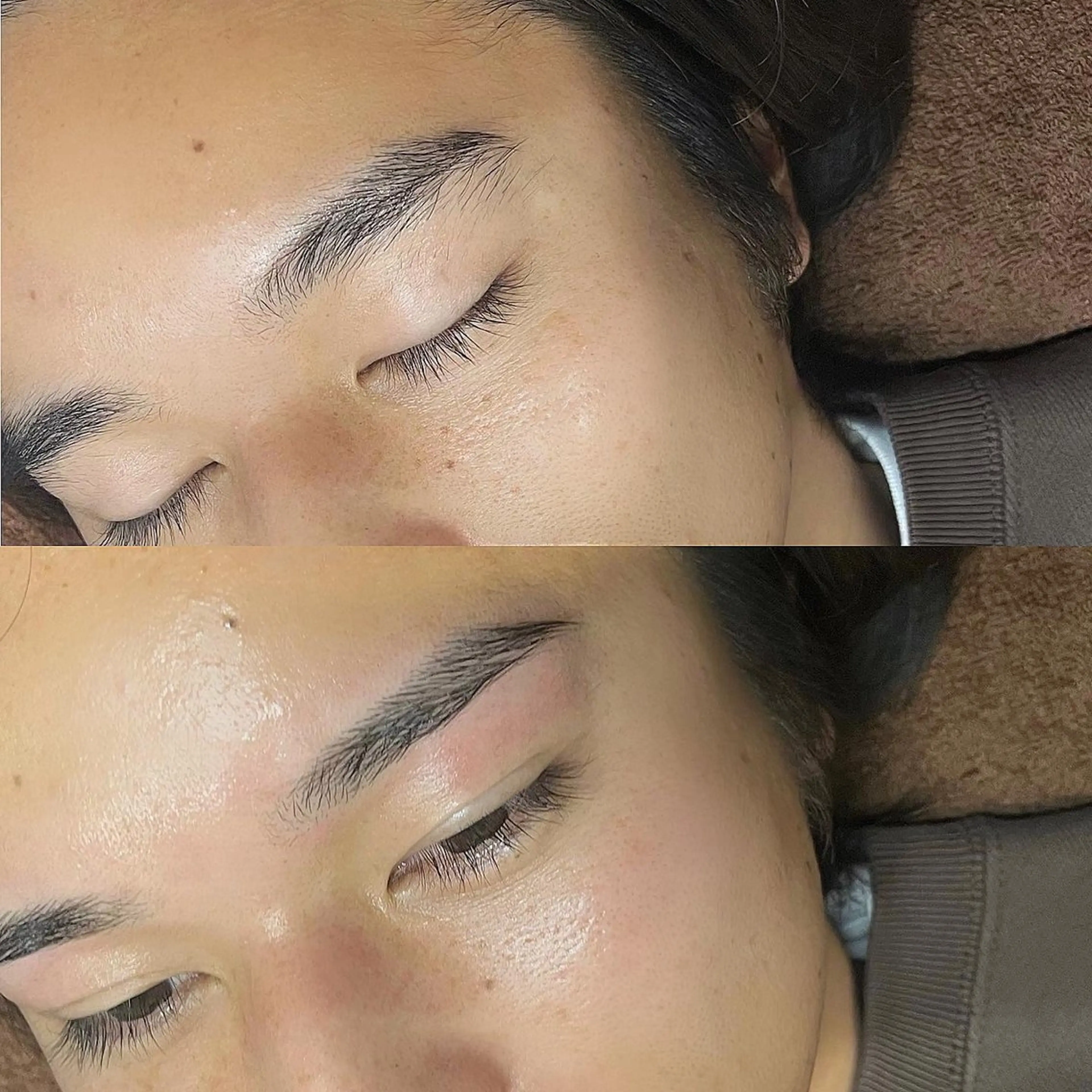 ノンケミカルブロウラミネーション🌟パーマ剤を使わず整う眉毛♩(WAX脱毛+お仕上げメイク込み)の写真