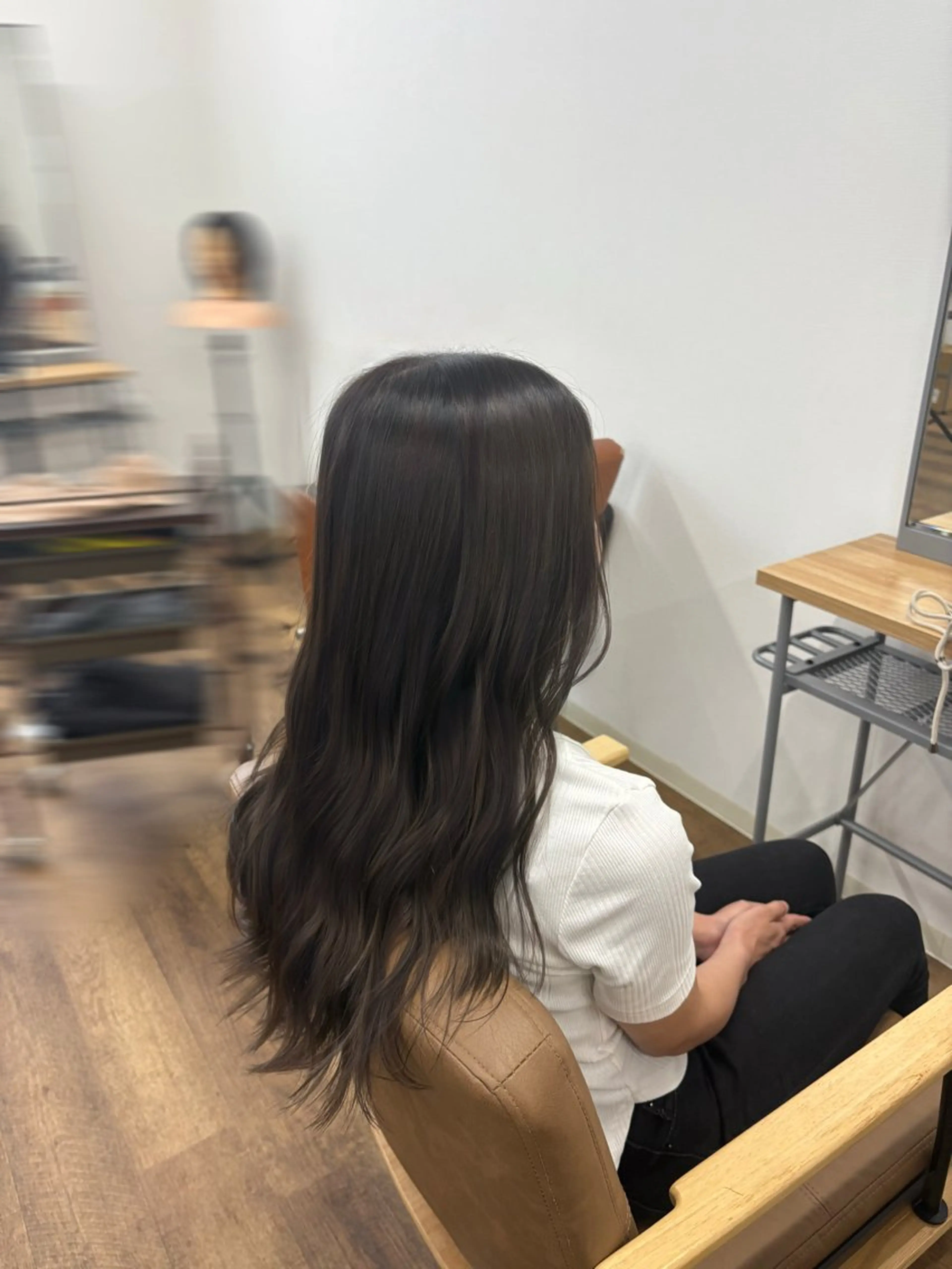 ロング カラー グレージュ シアーグレージュ miki-YUCCA -"モデル様募集中"のヘアスタイル