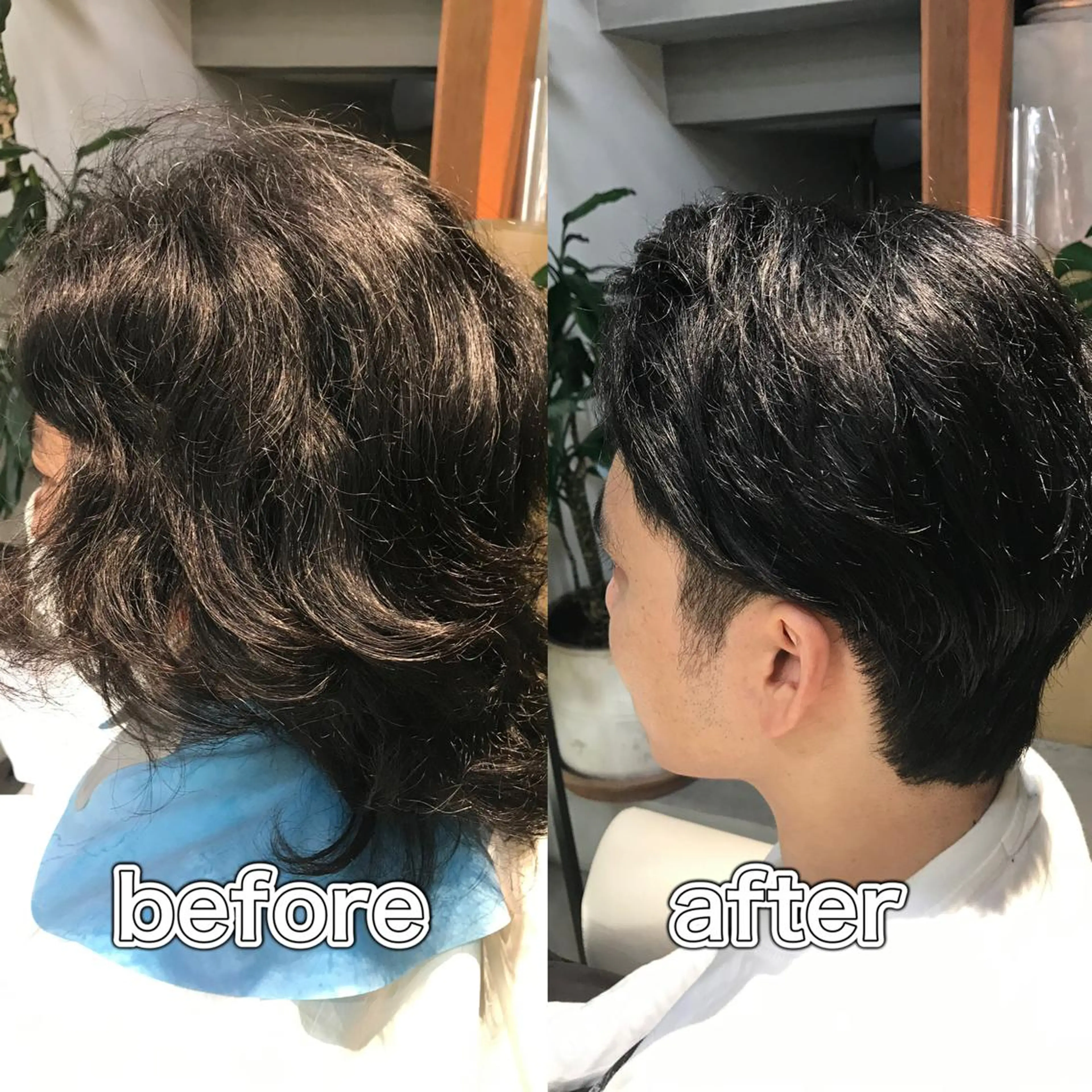 ショート メンズ メルクヘアー 中澤のヘアスタイル