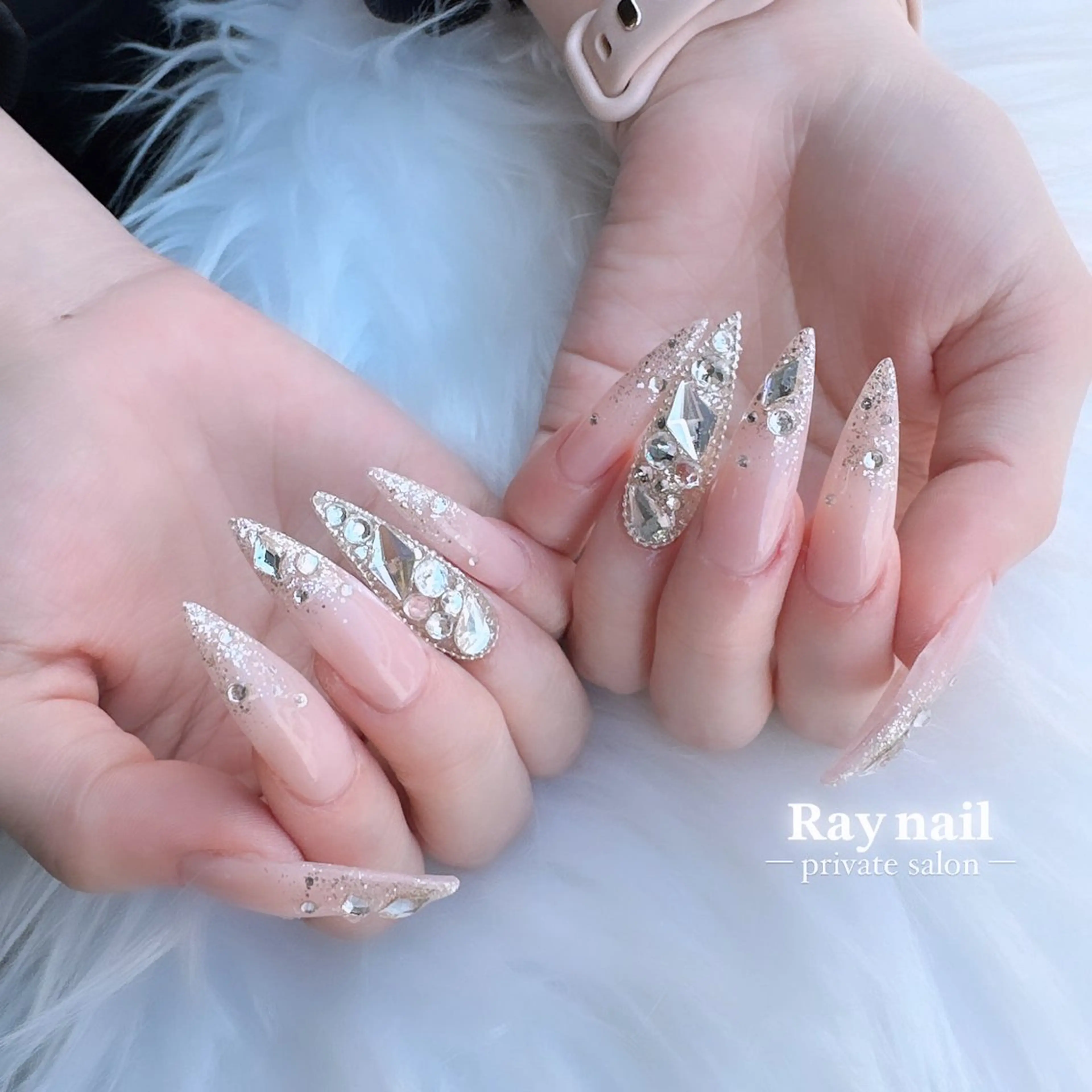 ジェルチップ🤍2.5hやり放題の写真