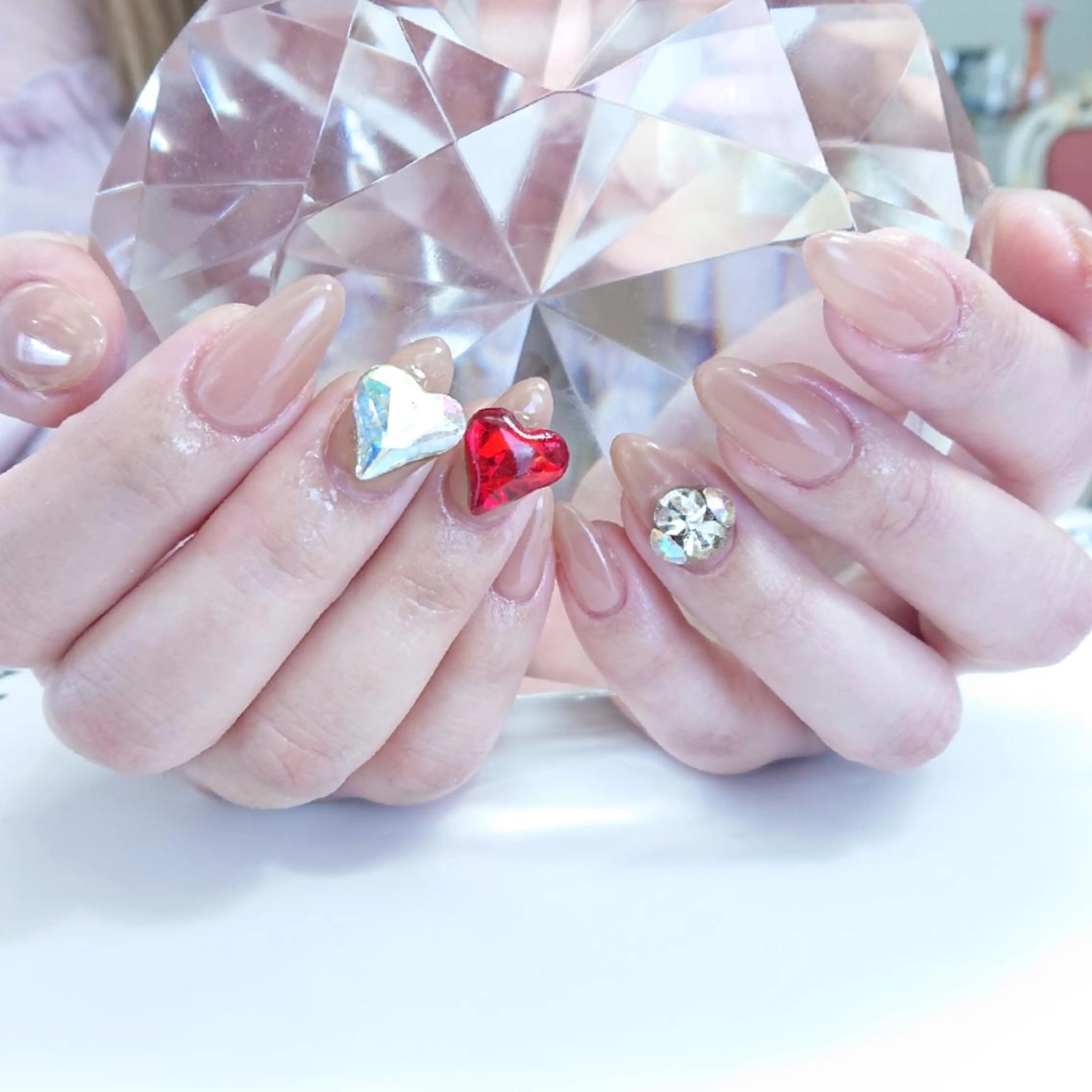 ネイル ハート Coco Girlsのネイルデザイン