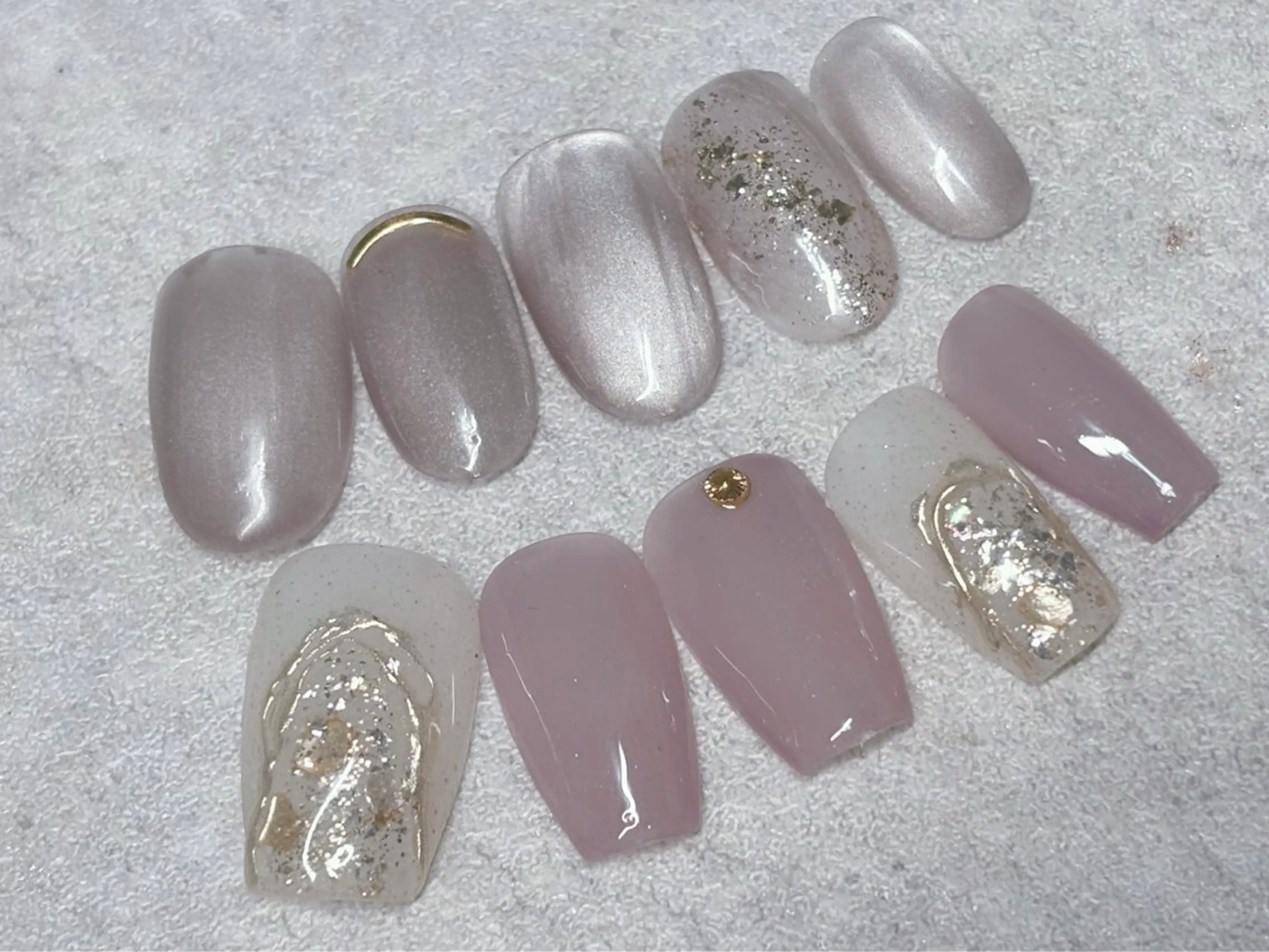 ネイル 認定講師／歴20年 パラジェル　Growのネイルデザイン