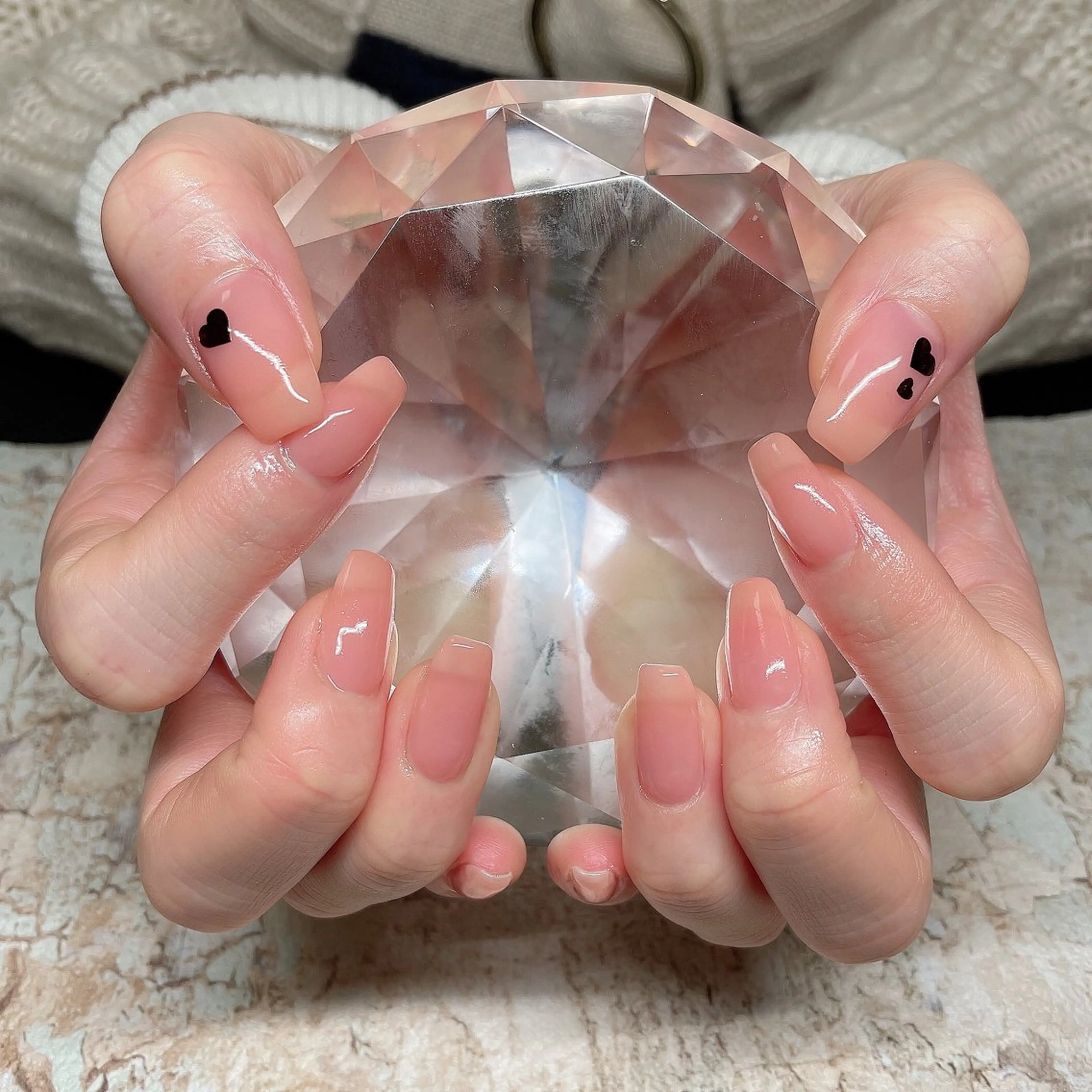 ネイル アートネイル フレンチネイル ジェルネイル グラデーション 韓国ネイル ハンドネイル ハンドケア Nail room Bimano所属・Bimano seica♡+°のネイルデザイン