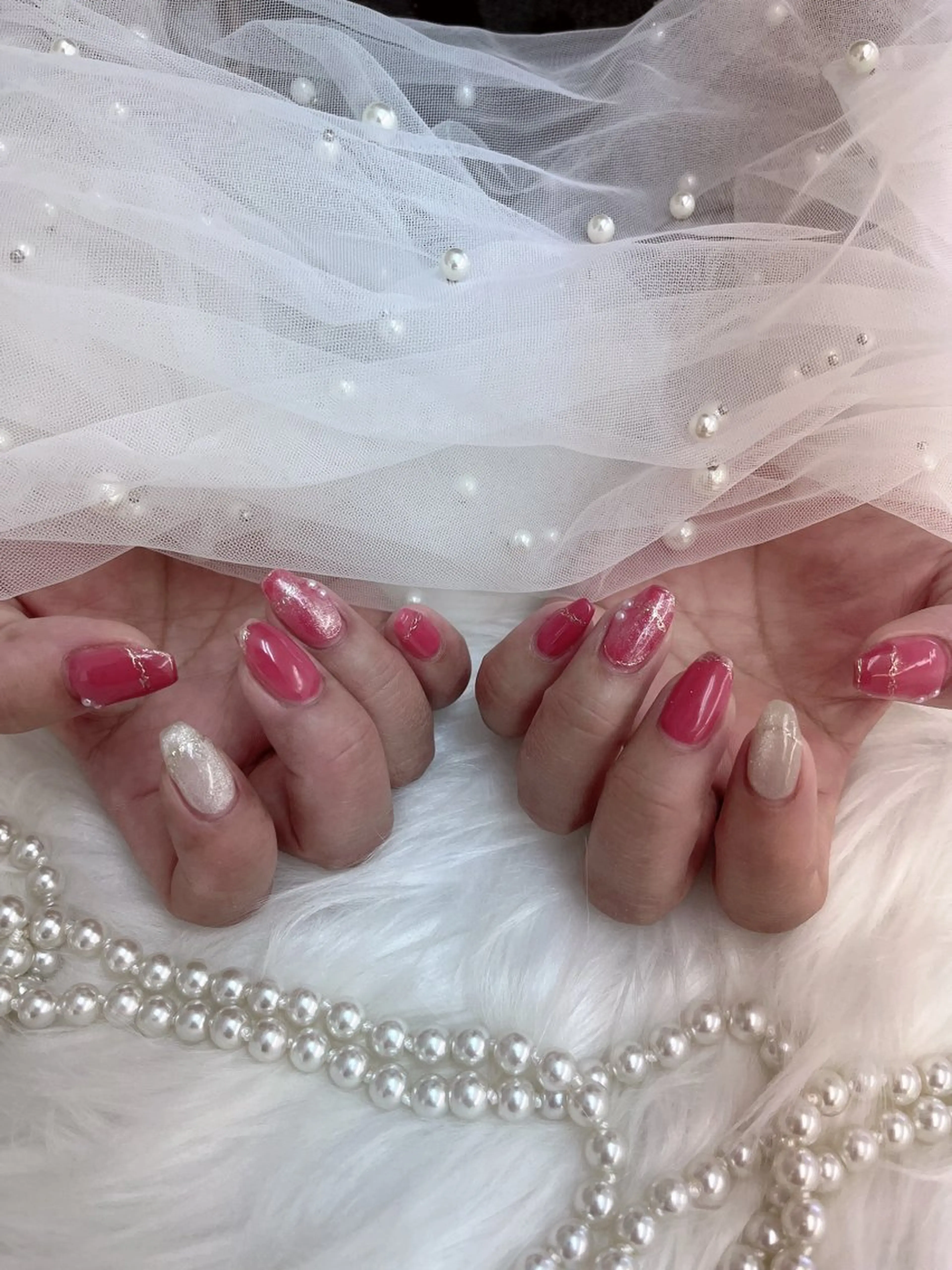 ネイル 岐阜・ワンホンネイル はんな🧡🐻‍❄️のネイルデザイン