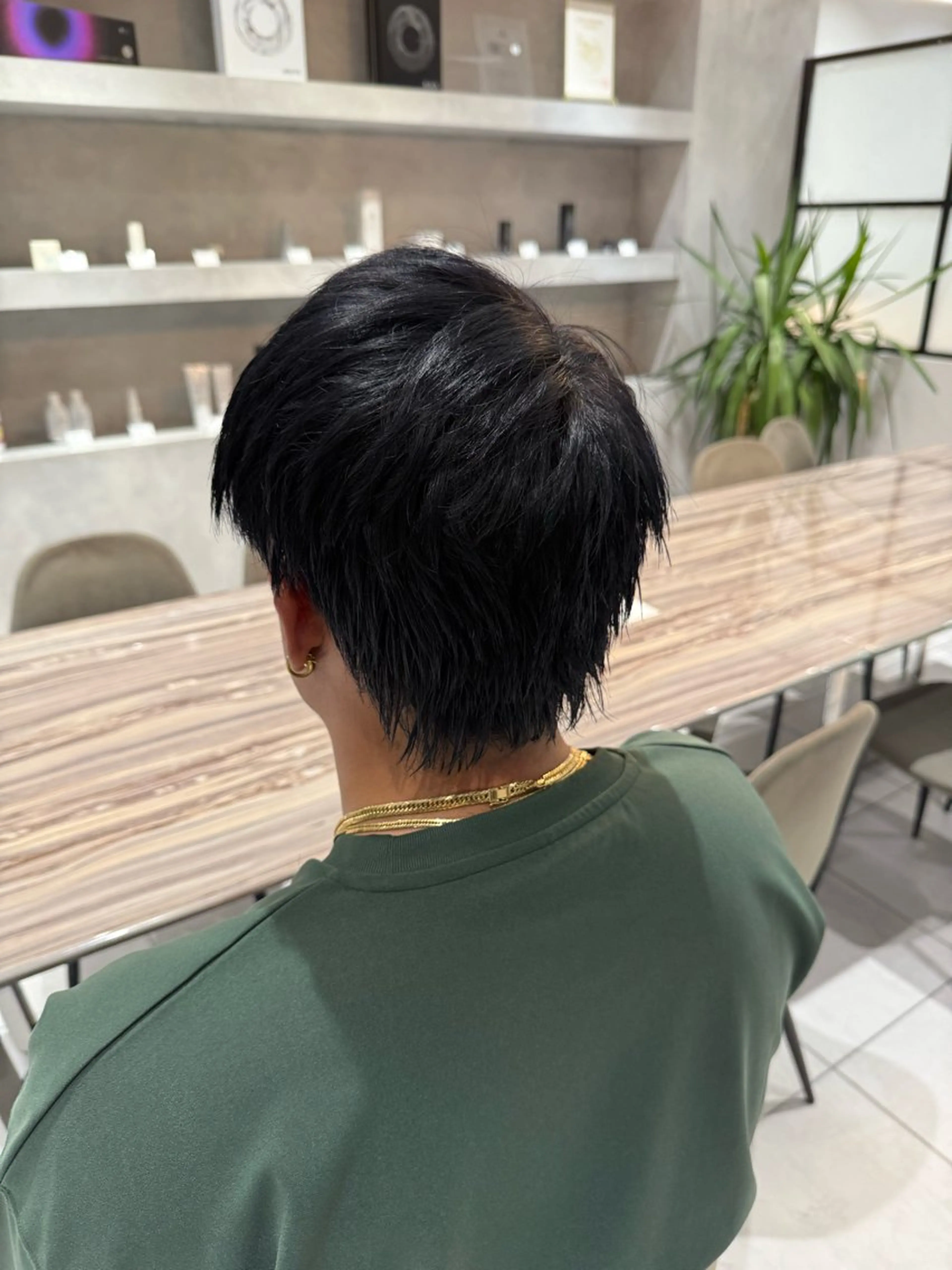 カラー メンズ カット 野田 来瑠美のヘアスタイル