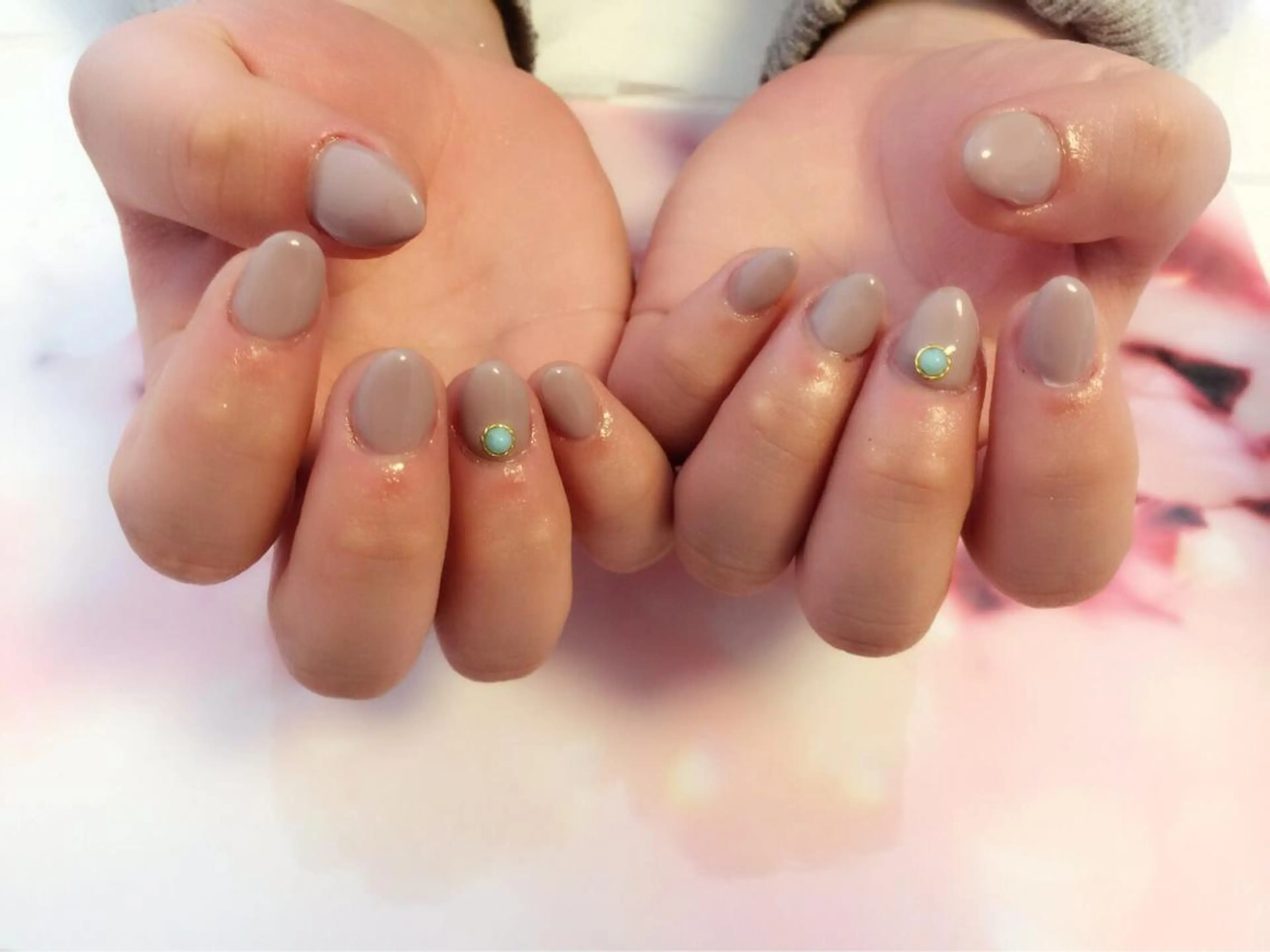 ネイル ワンカラーネイル スカルプネイル a yakaのネイルデザイン