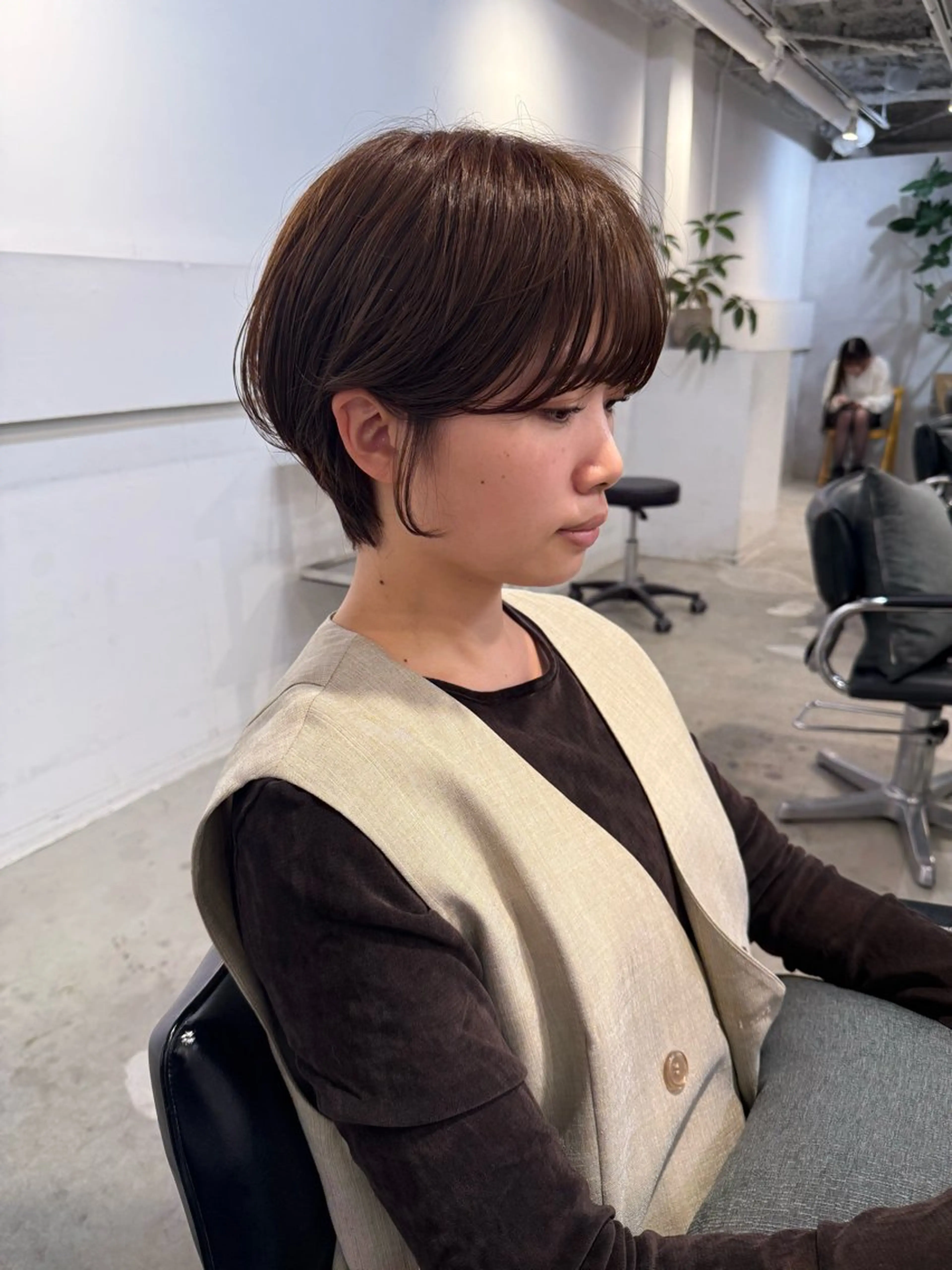 ショート カット ヘアカラー 骨格診断で絶対可愛い ✨丸みショート✨凌弥のヘアスタイル