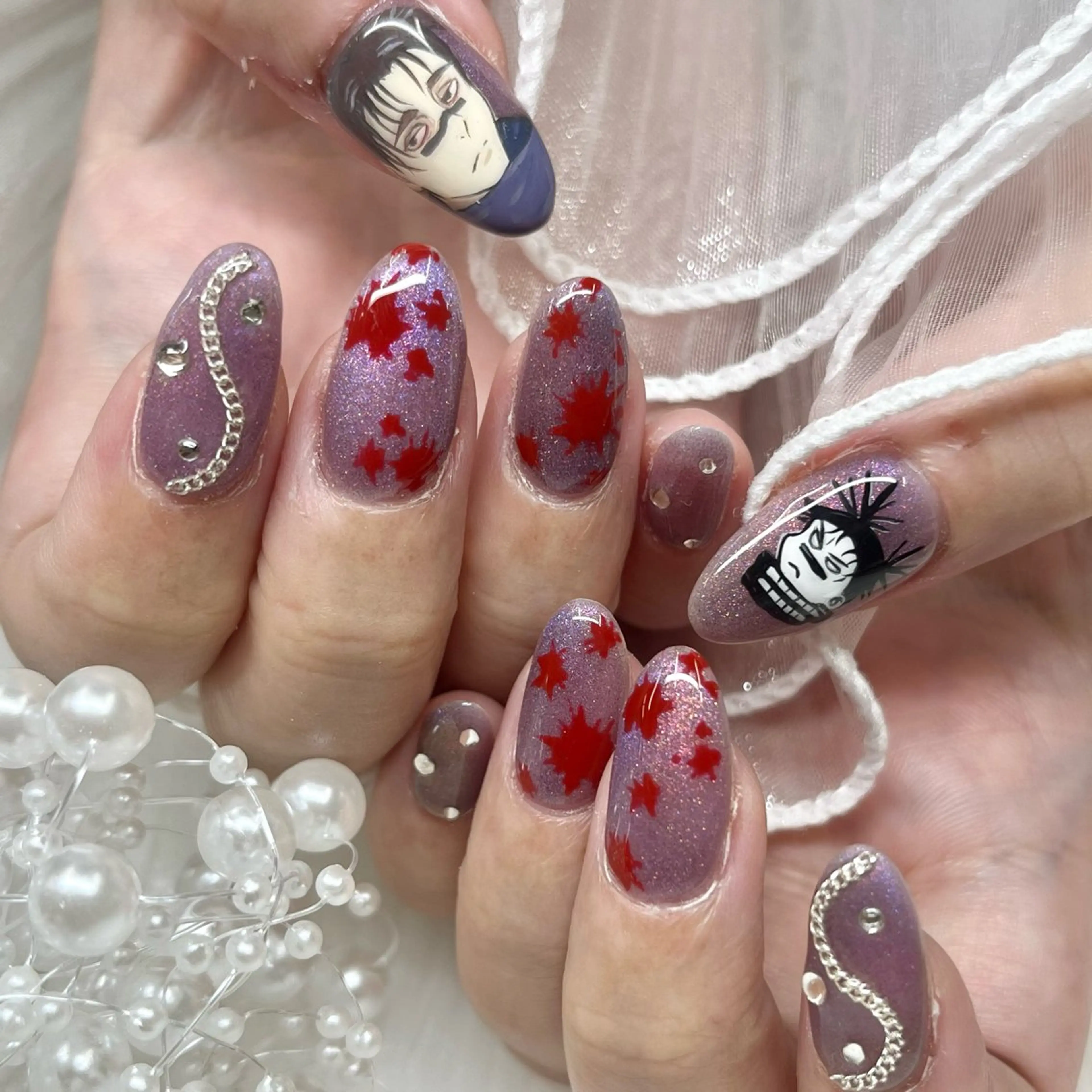 ネイル ハンドネイル 池袋痛ネイル Nok. 渡辺のネイルデザイン