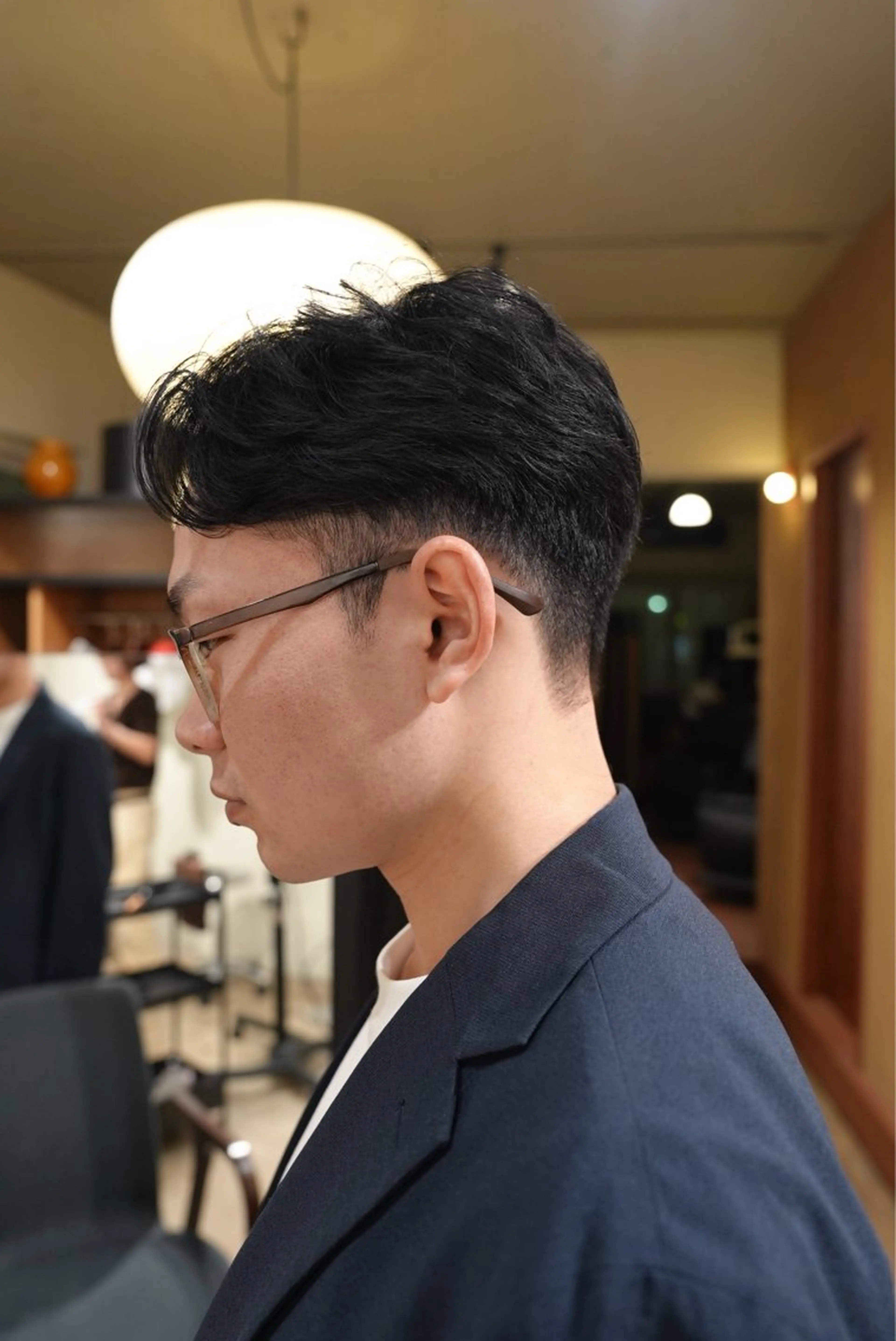 メンズ カット パーマ メンズパーマ いしだ りょうのヘアスタイル