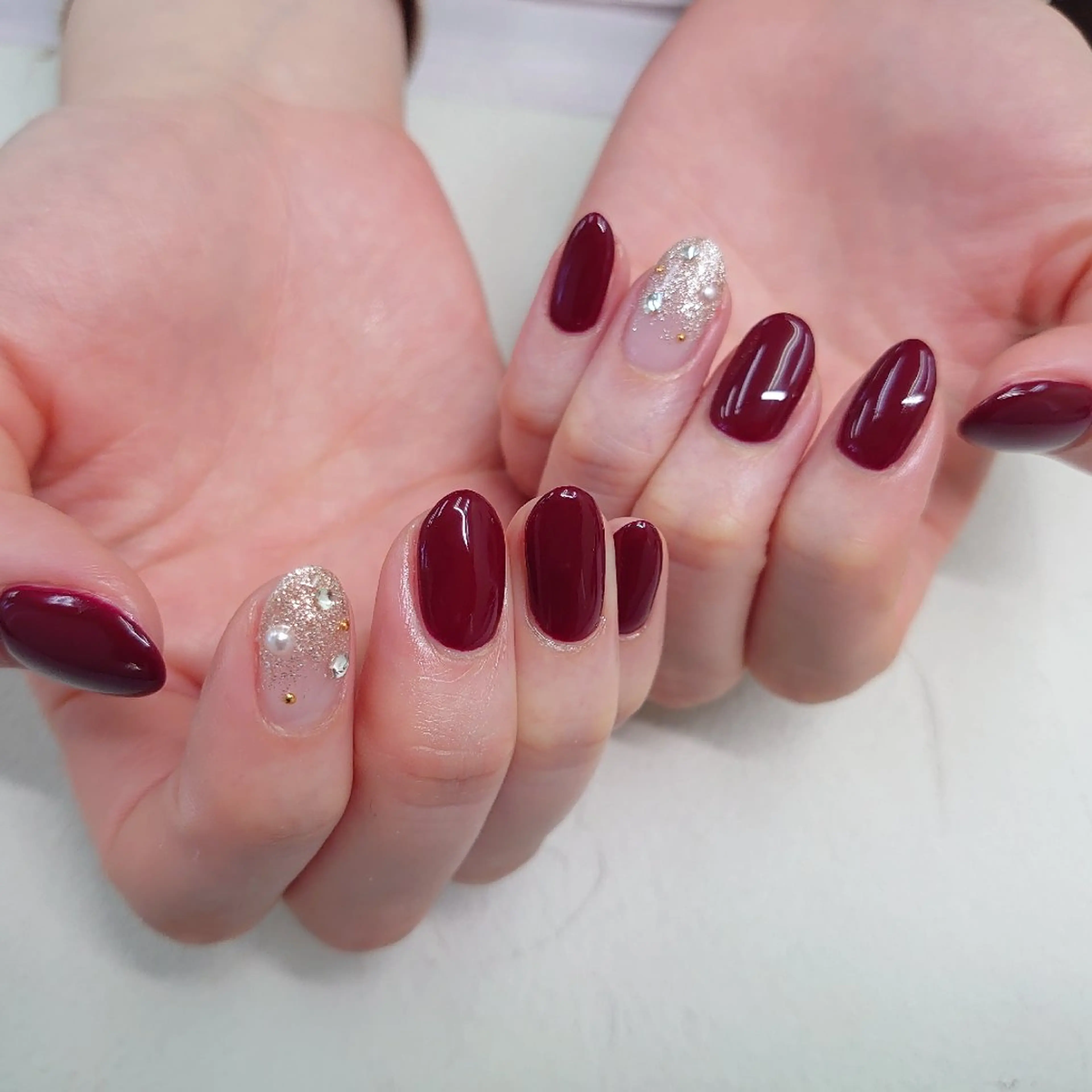 ネイル 冬ネイル クリスマス ハンドネイル Bianca浦和西口 ⭐mitoのネイルデザイン