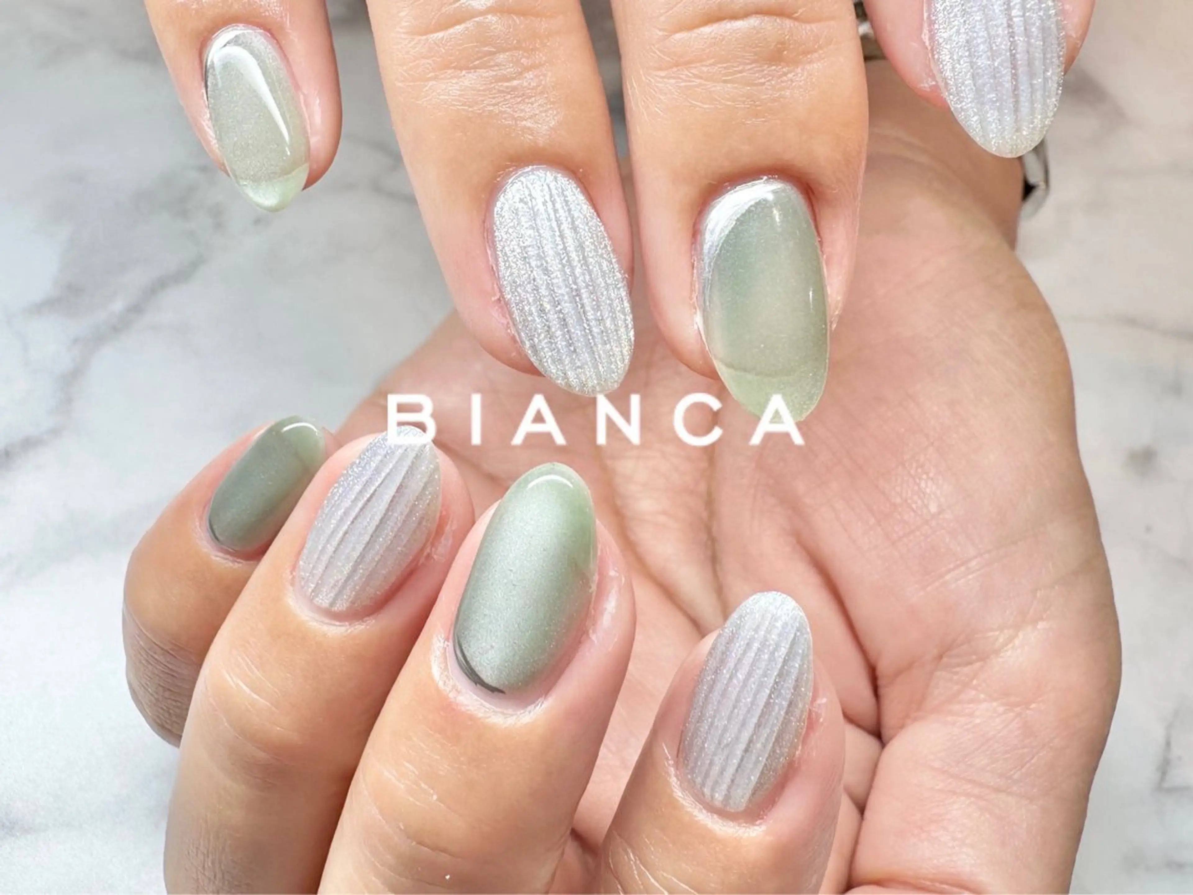 ネイル 痛ネイル🩶推し活 🤍店長sagawaのネイルデザイン