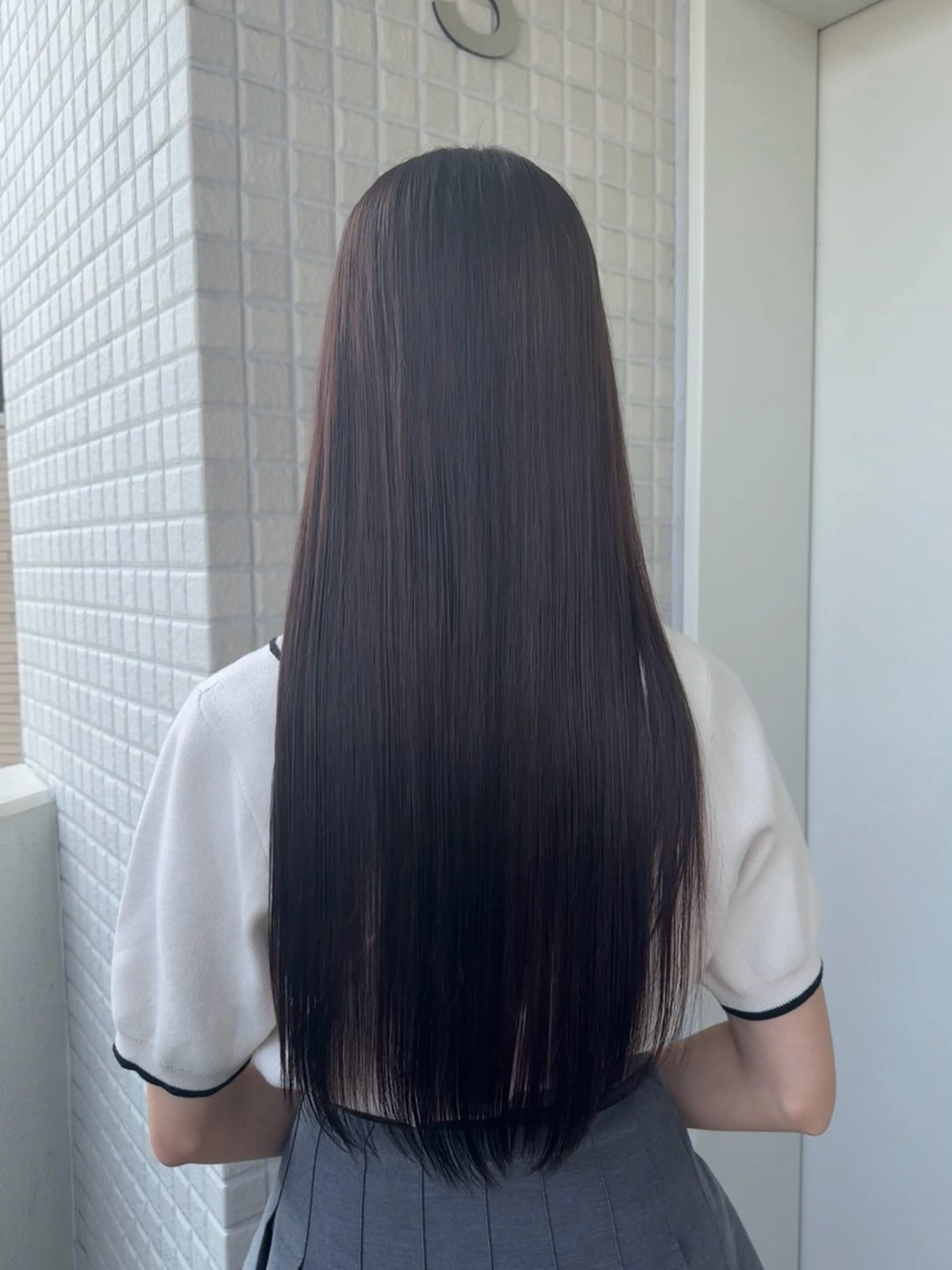 ロング カラー ブラウンカラー モカブラウン 縮毛矯正/艶髪カラー /パーマ/ひふみ🌱のヘアスタイル