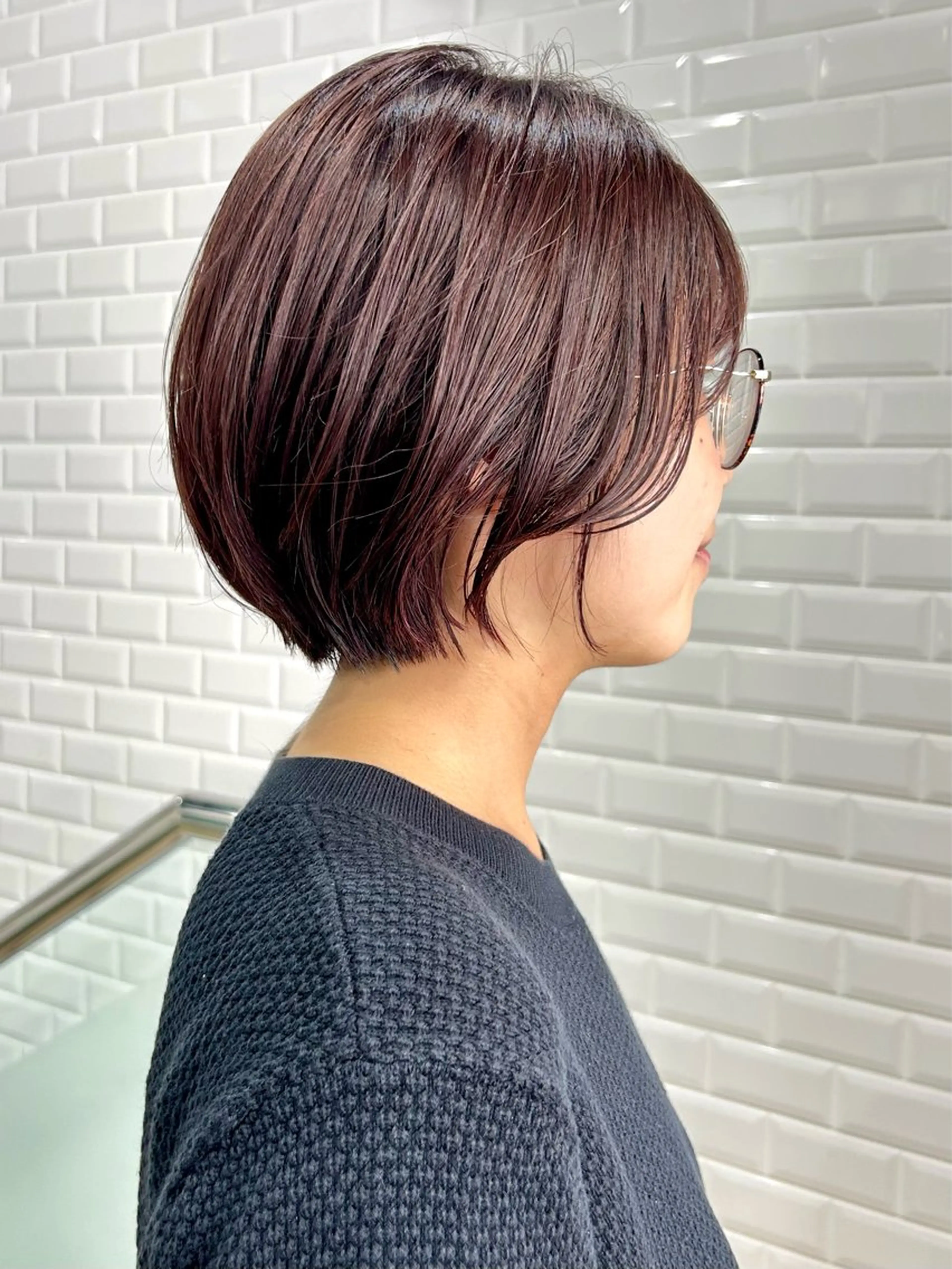 ショート カラー カット ヘアカラー トリートメント APPiiS所属・APPiiS 柳田 葵のヘアスタイル