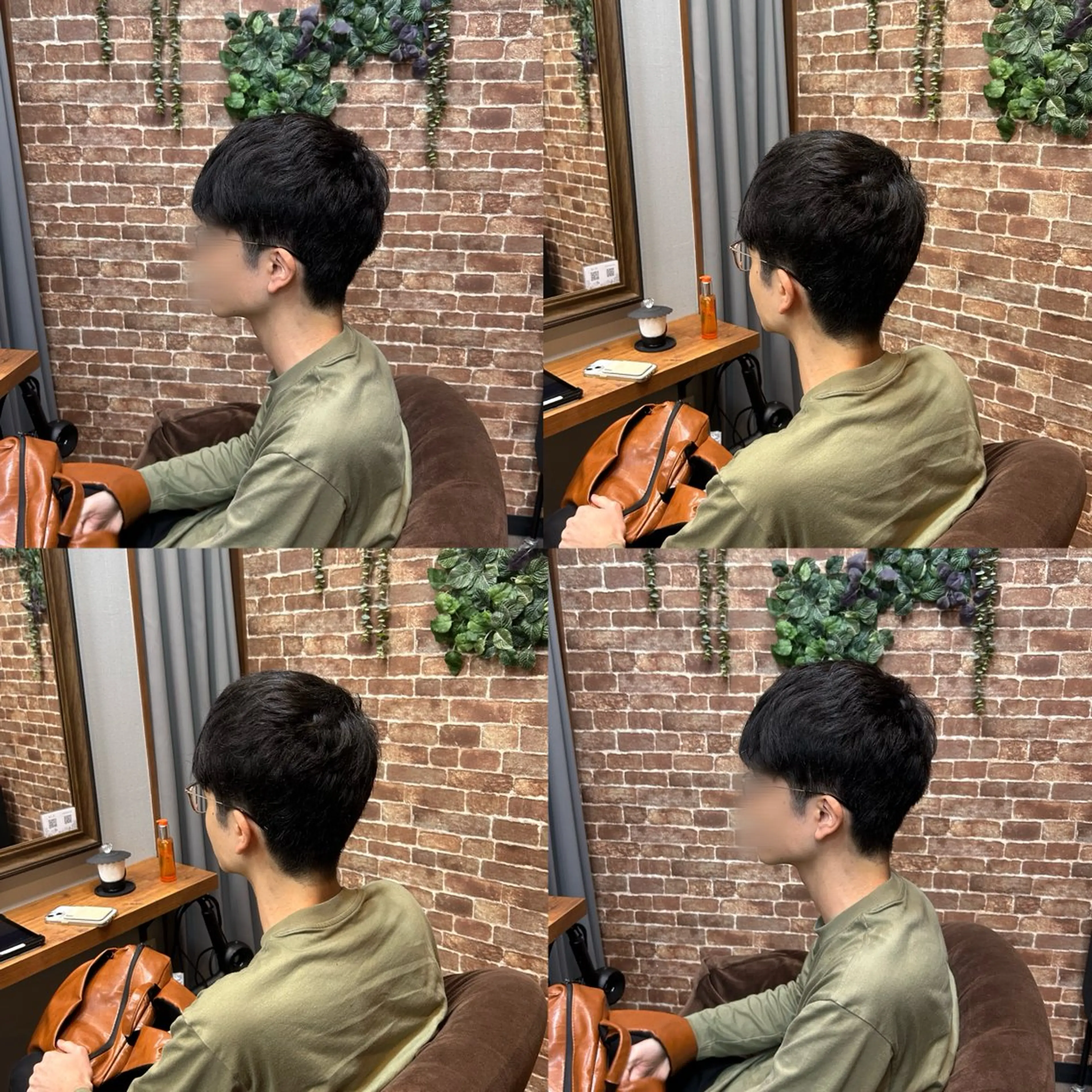 カラー メンズ ツーブロック 刈り上げ HONAMI ．のヘアスタイル