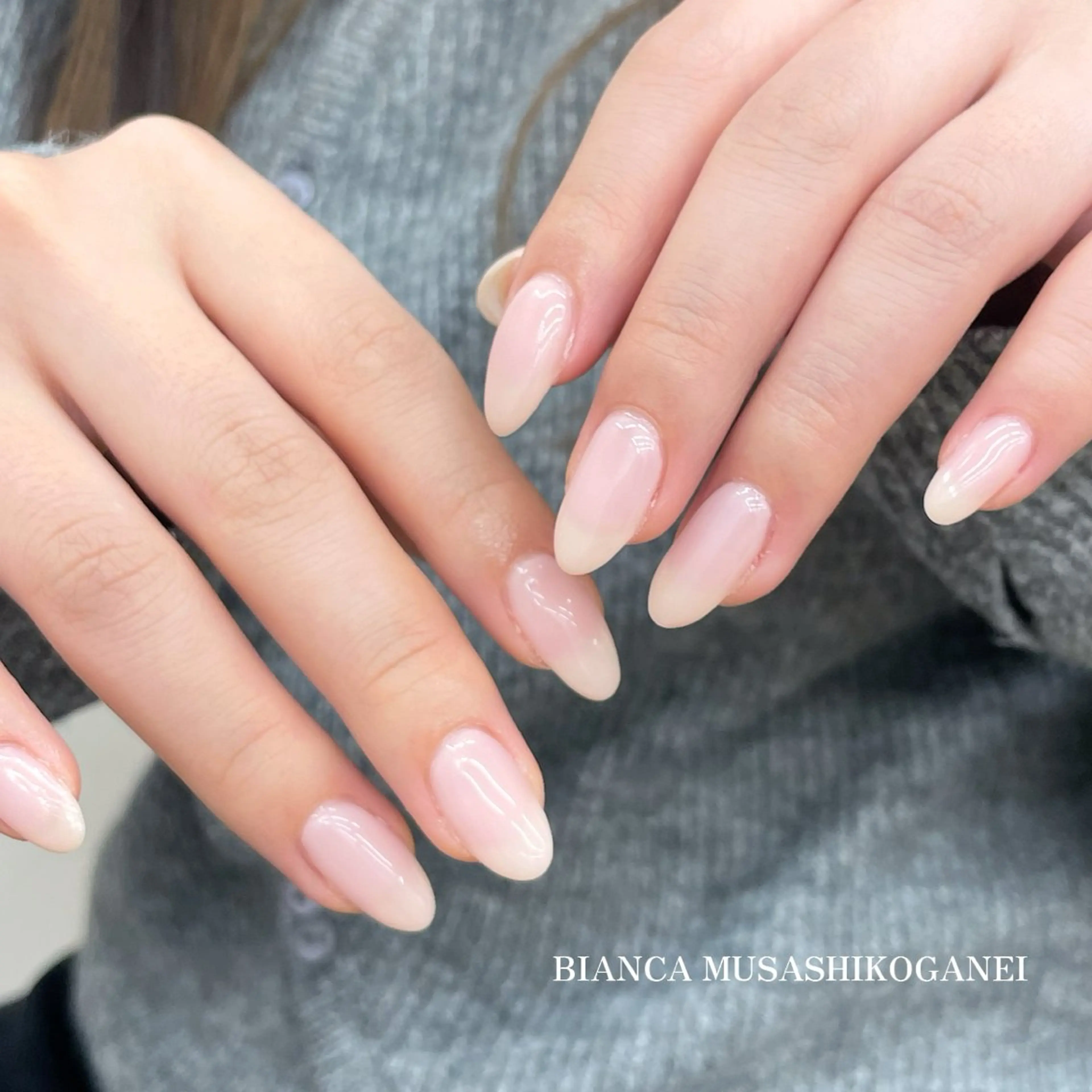 ネイル ハンドネイル Bianca🫧 SHIMIZU🩰のネイルデザイン