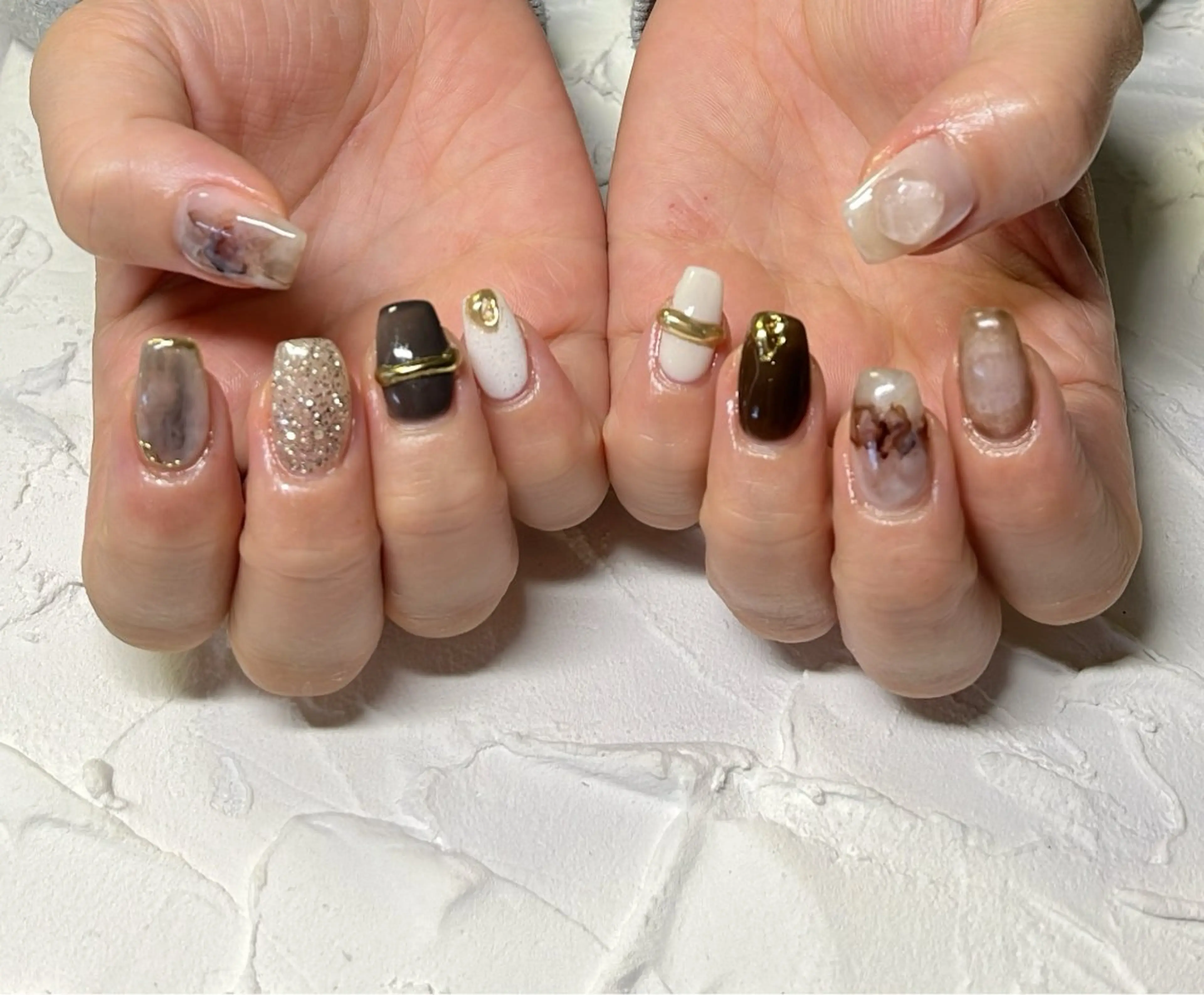 ネイル ハンドネイル Lofi nails ゆきこのネイルデザイン