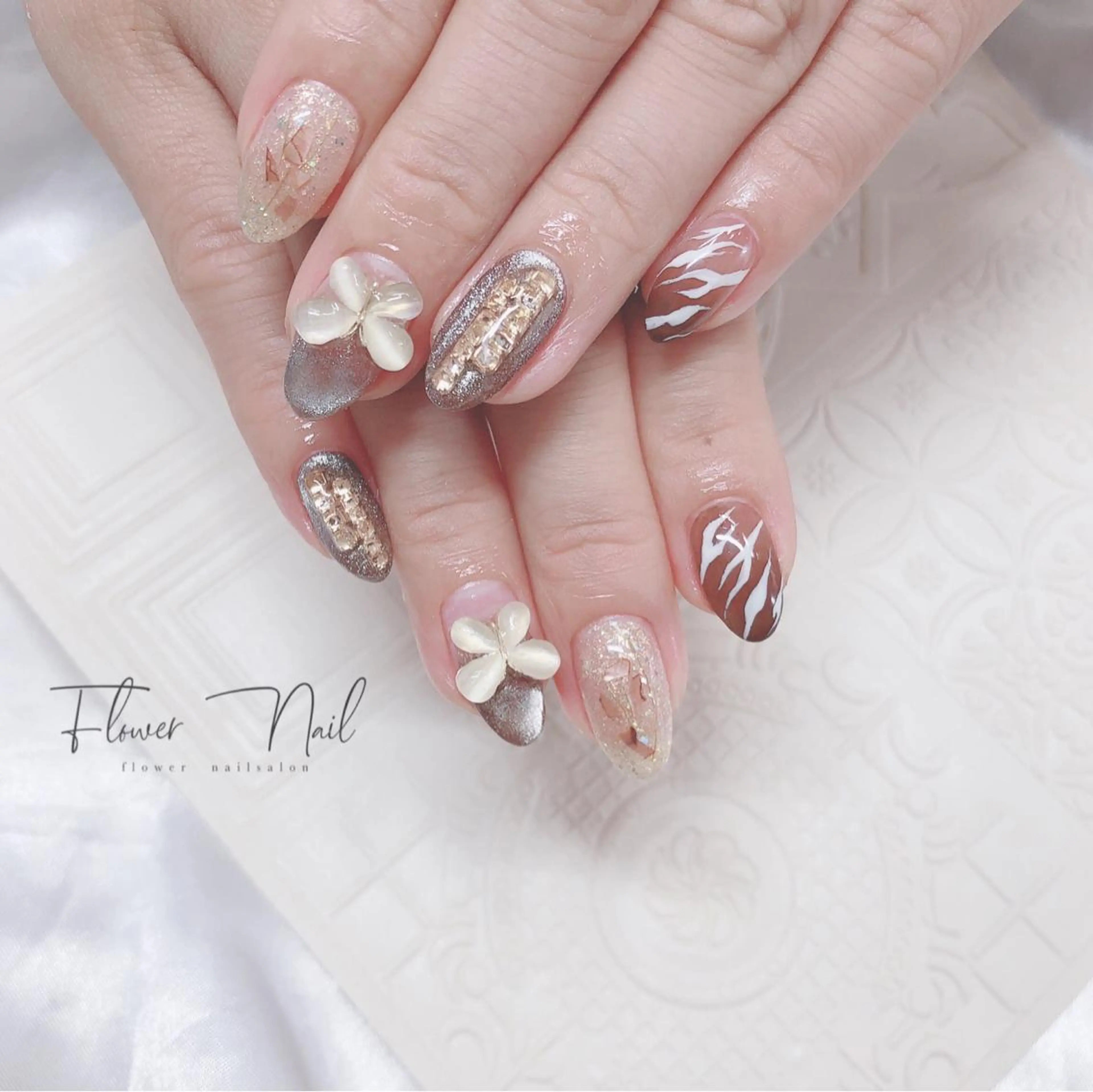 ネイル flower nailsalon所属・Flower nailのネイルデザイン