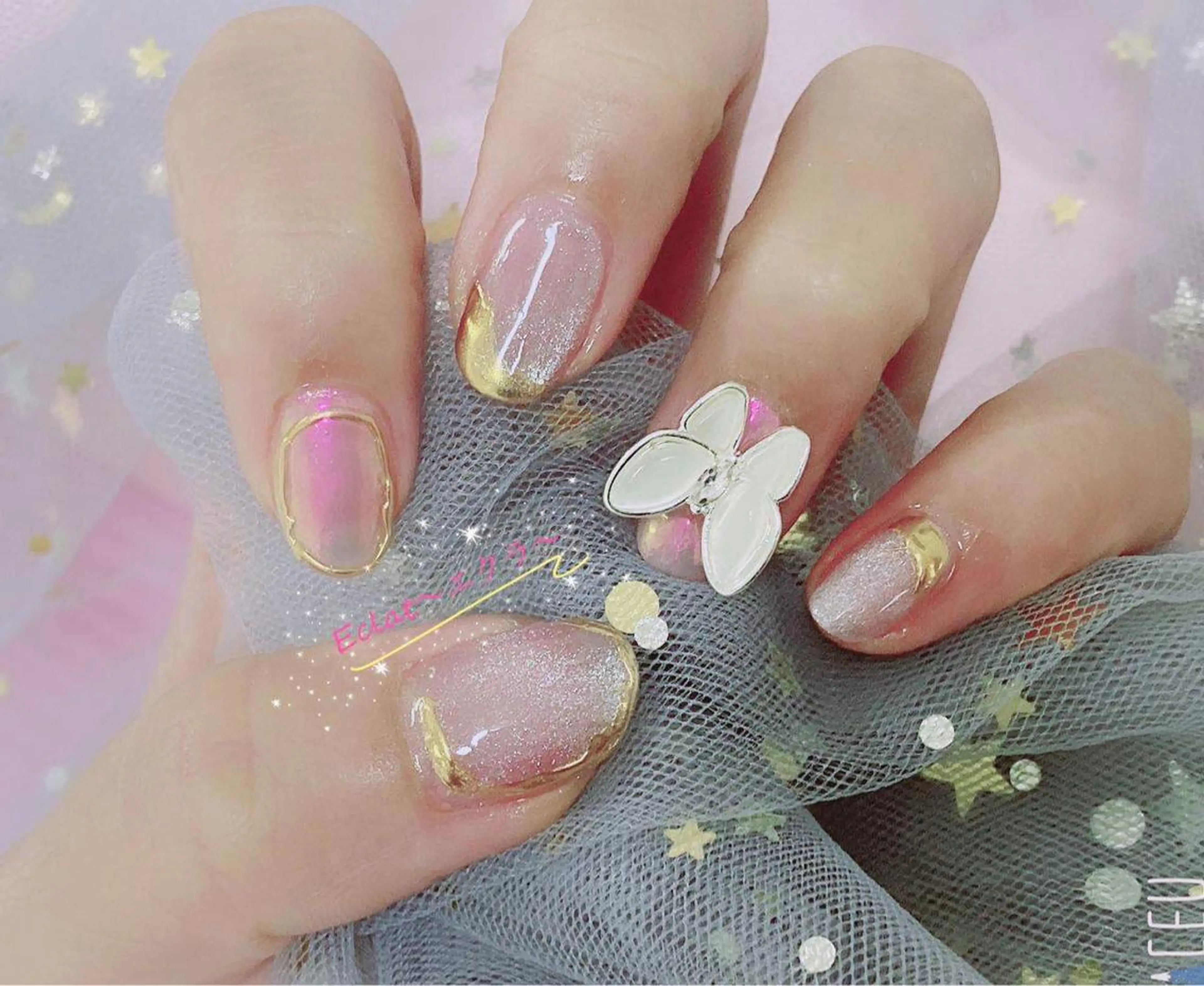 ネイル ハンドネイル ハンドケア ネイルサロンエクラ 🫧Shizukaのネイルデザイン