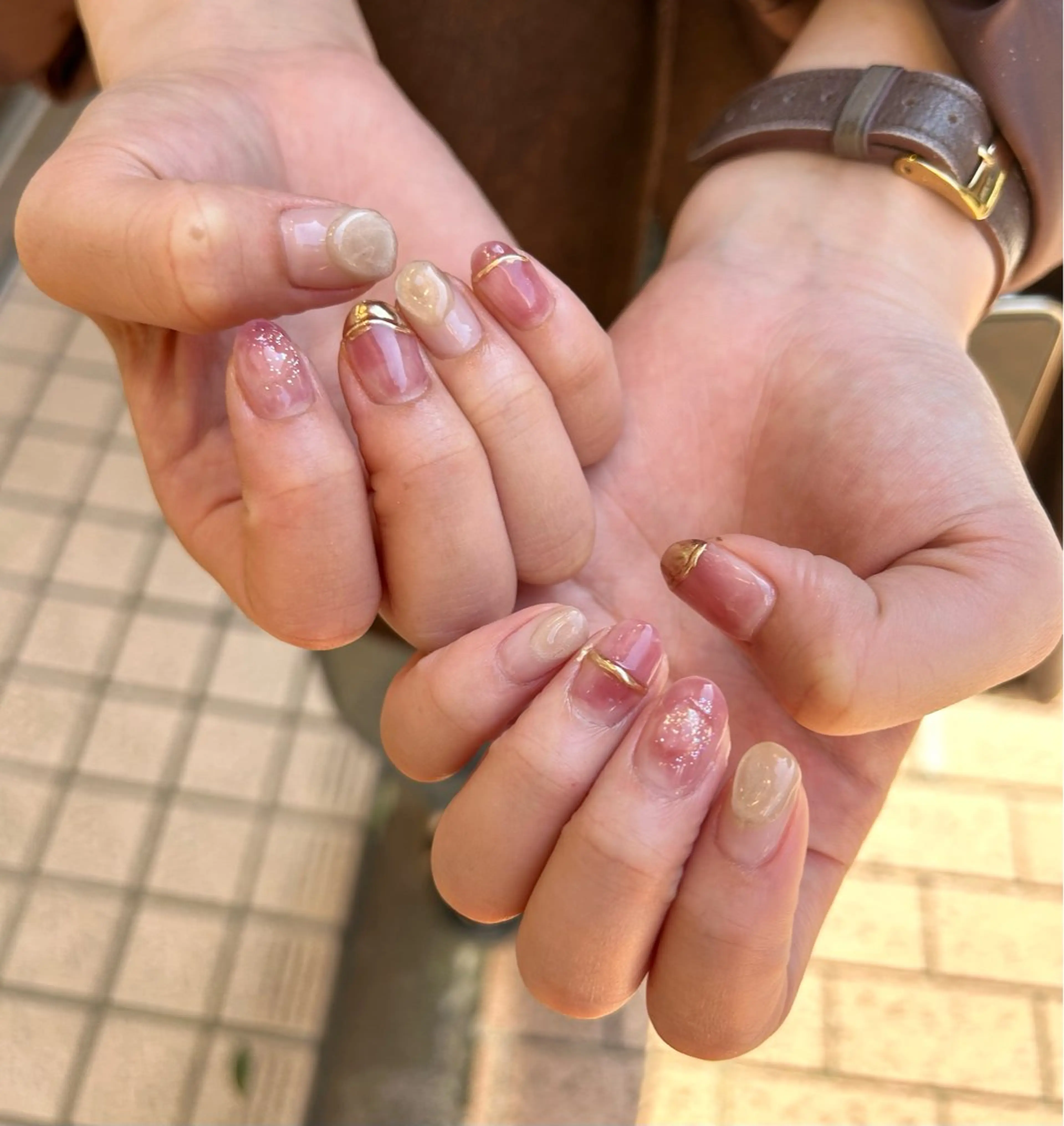 ネイル ハンドネイル 福田 麻耶のネイルデザイン