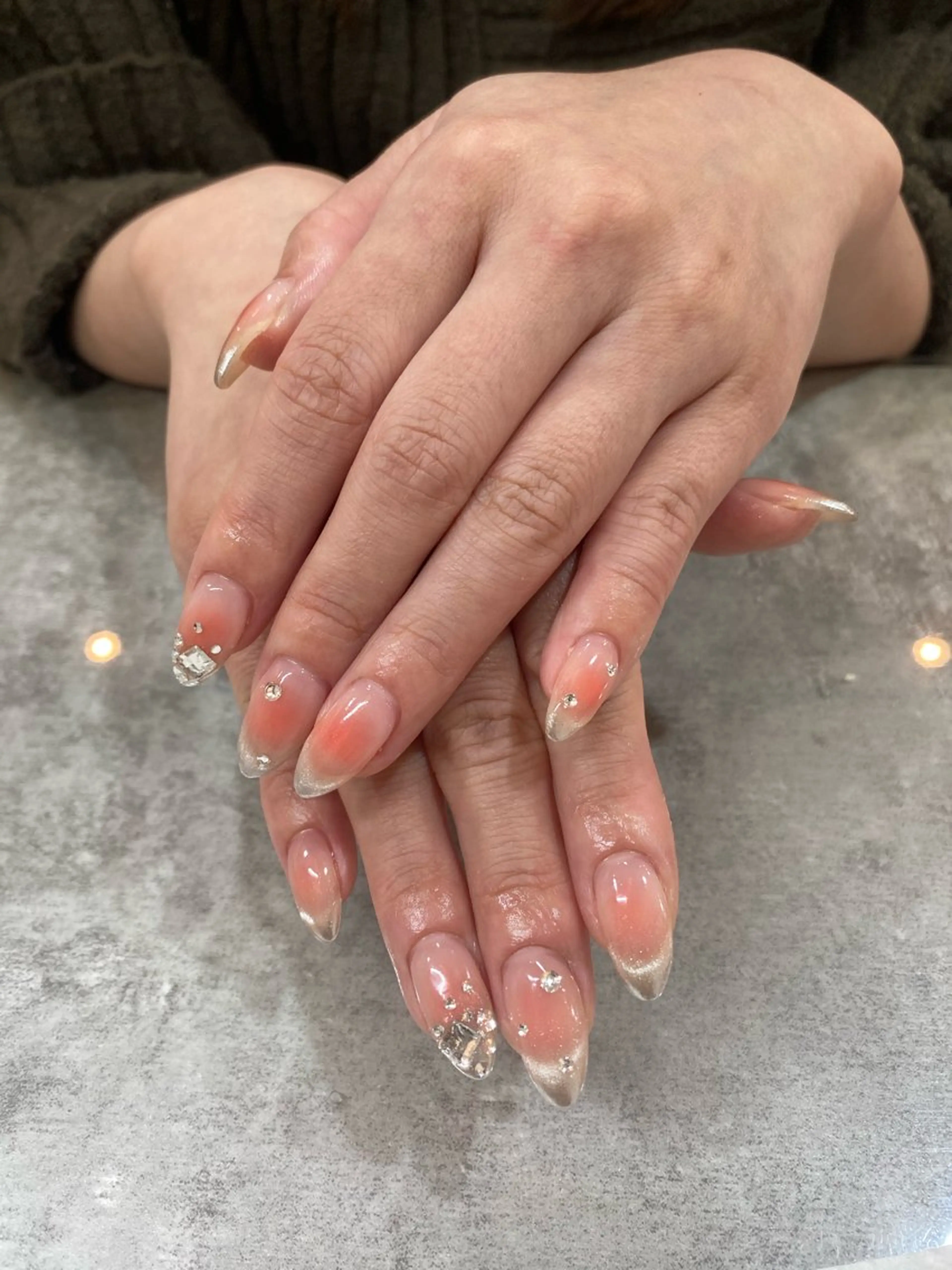 ネイル ハンドネイル tiffin Hatsuneのネイルデザイン