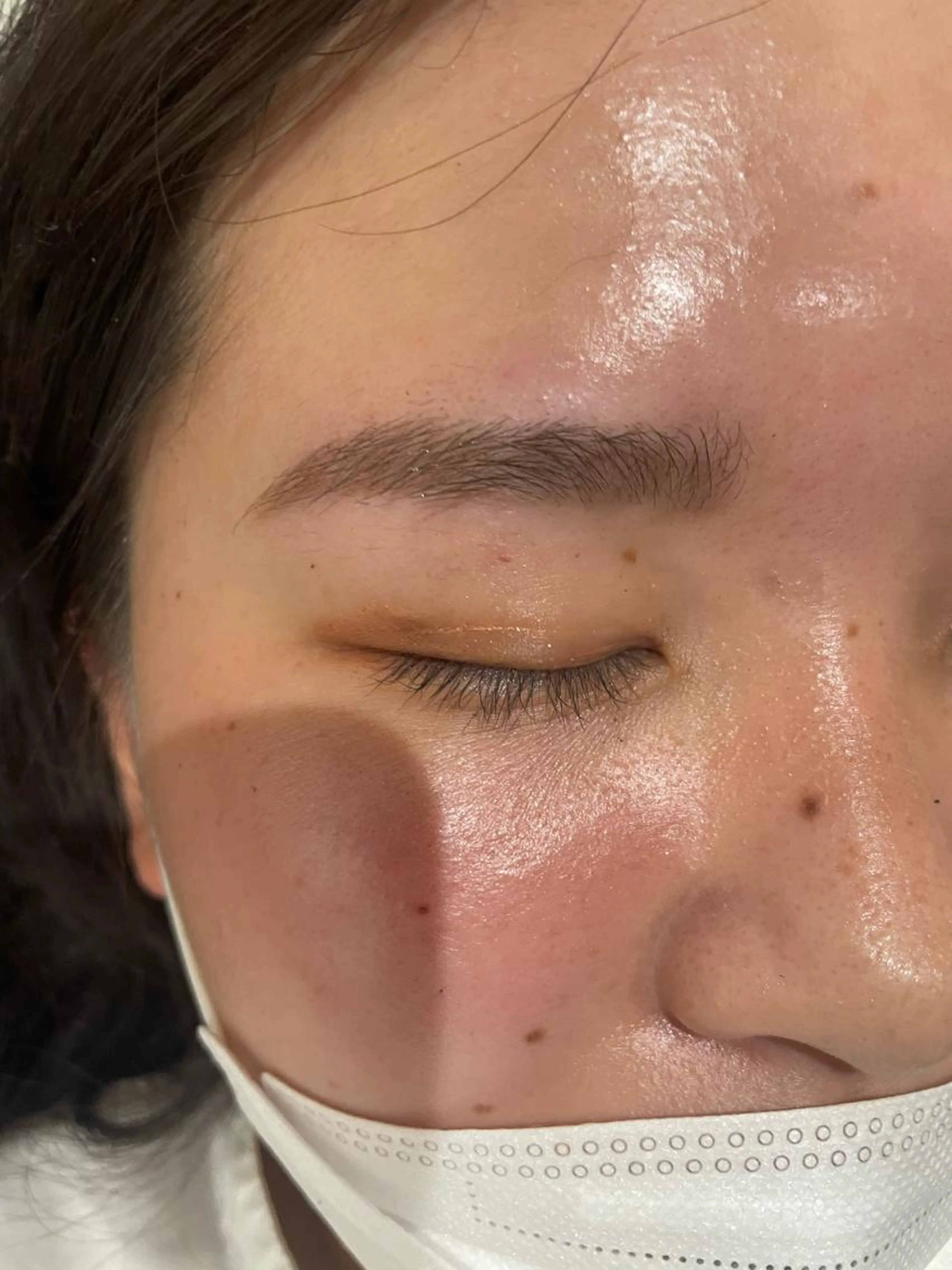 今は募集しておりません。眉毛waxモデル⚠️補足説明をしっかりお読みください⚠️の写真