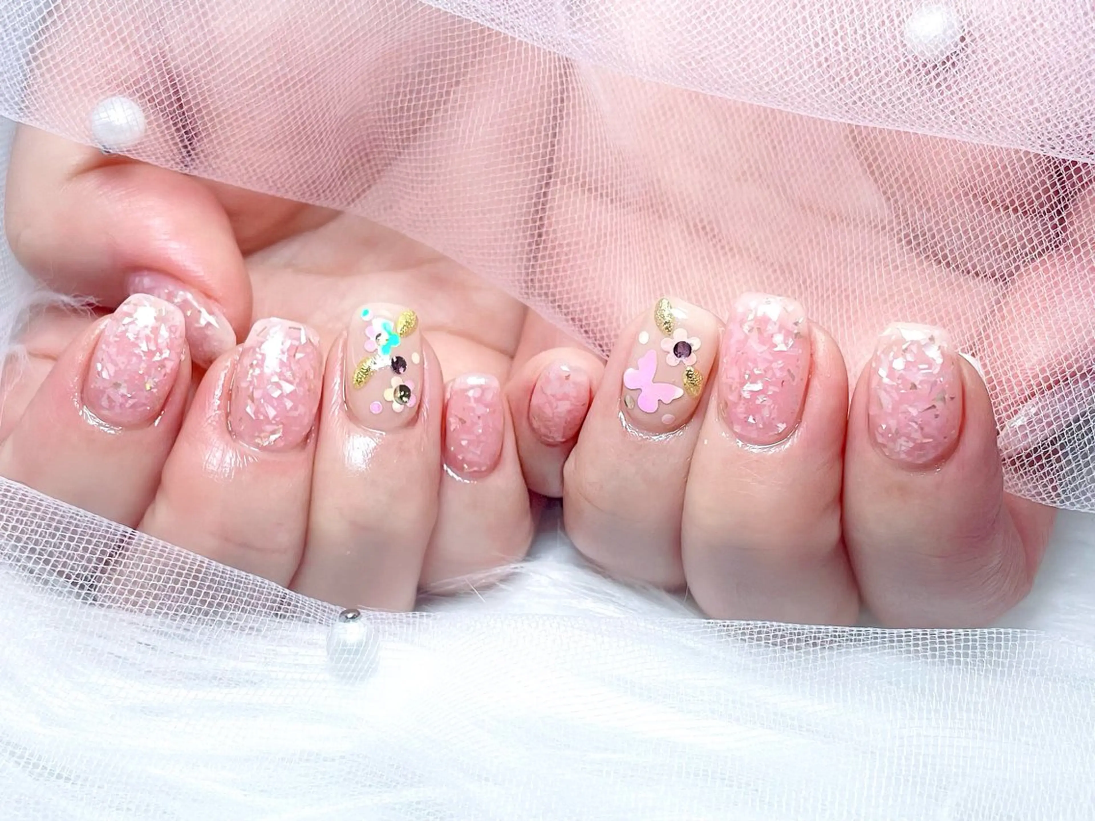 ネイル ハンドネイル ハンドケア SUN nail上本町のネイルデザイン