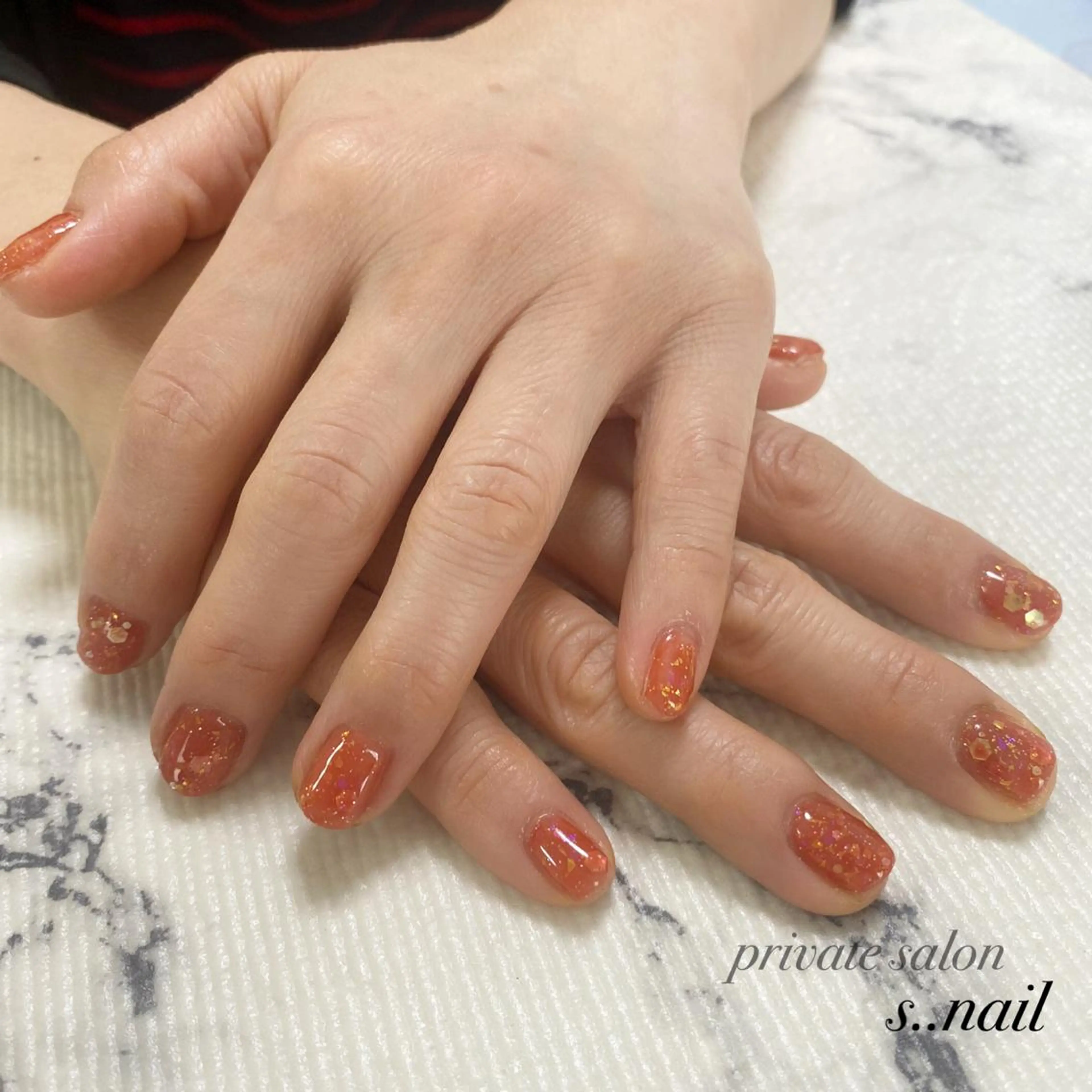 ネイル ラメ(グリッター) ワンカラーネイル s..nail / MORITAのネイルデザイン