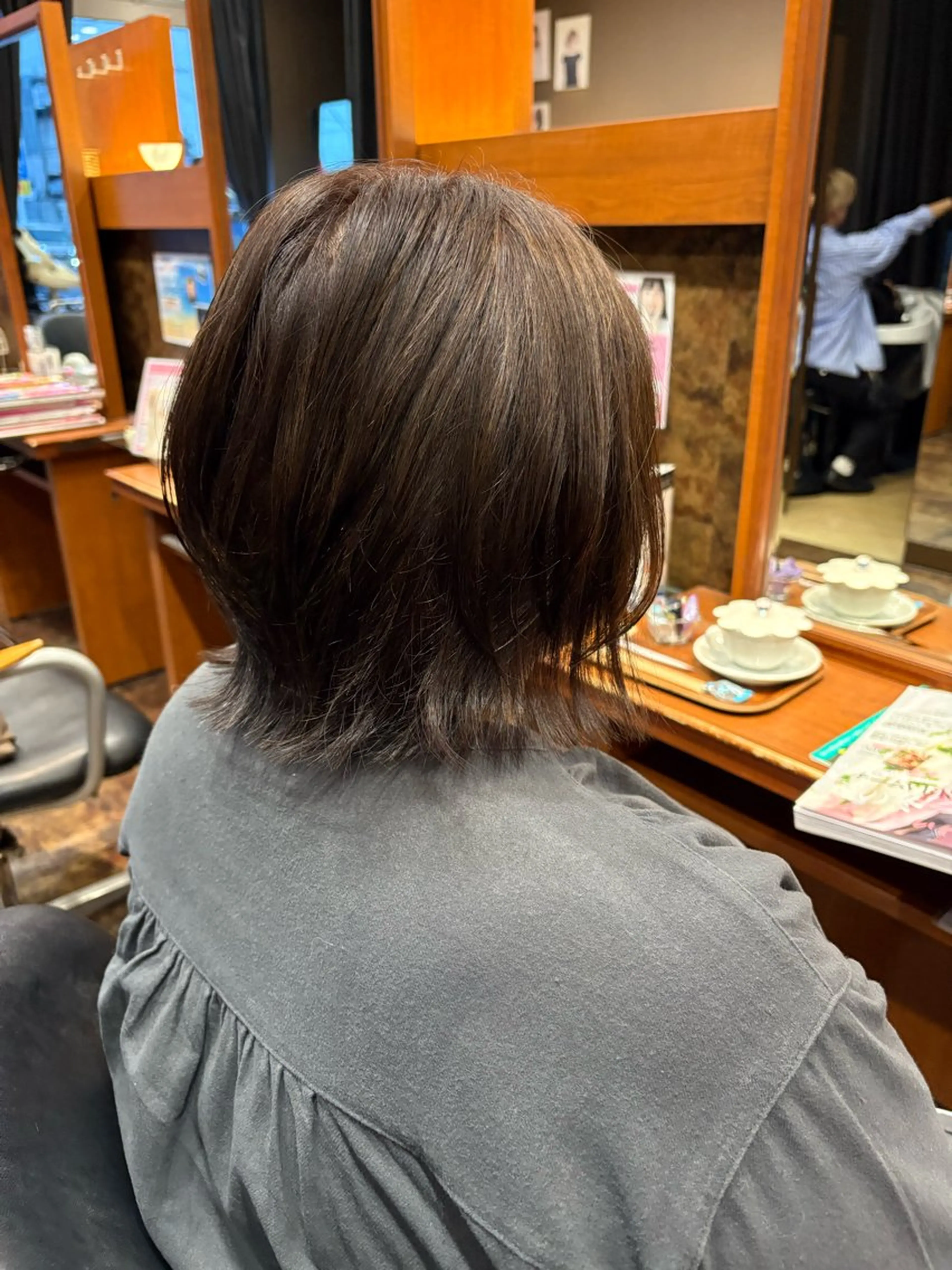 ミディアム カラー 相良 陽香🌻のヘアスタイル