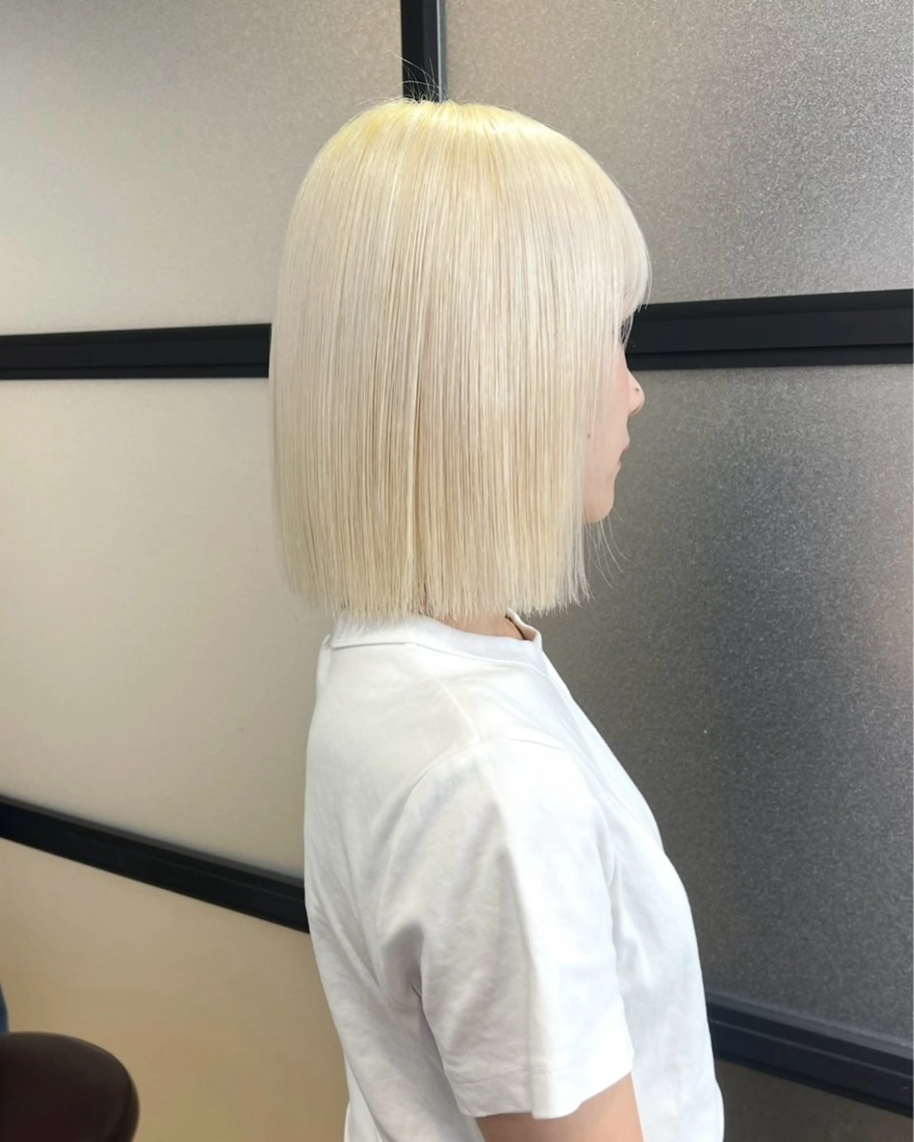 ミディアム カラー 艶カラー/韓国顔周り 🎀mamiのヘアスタイル