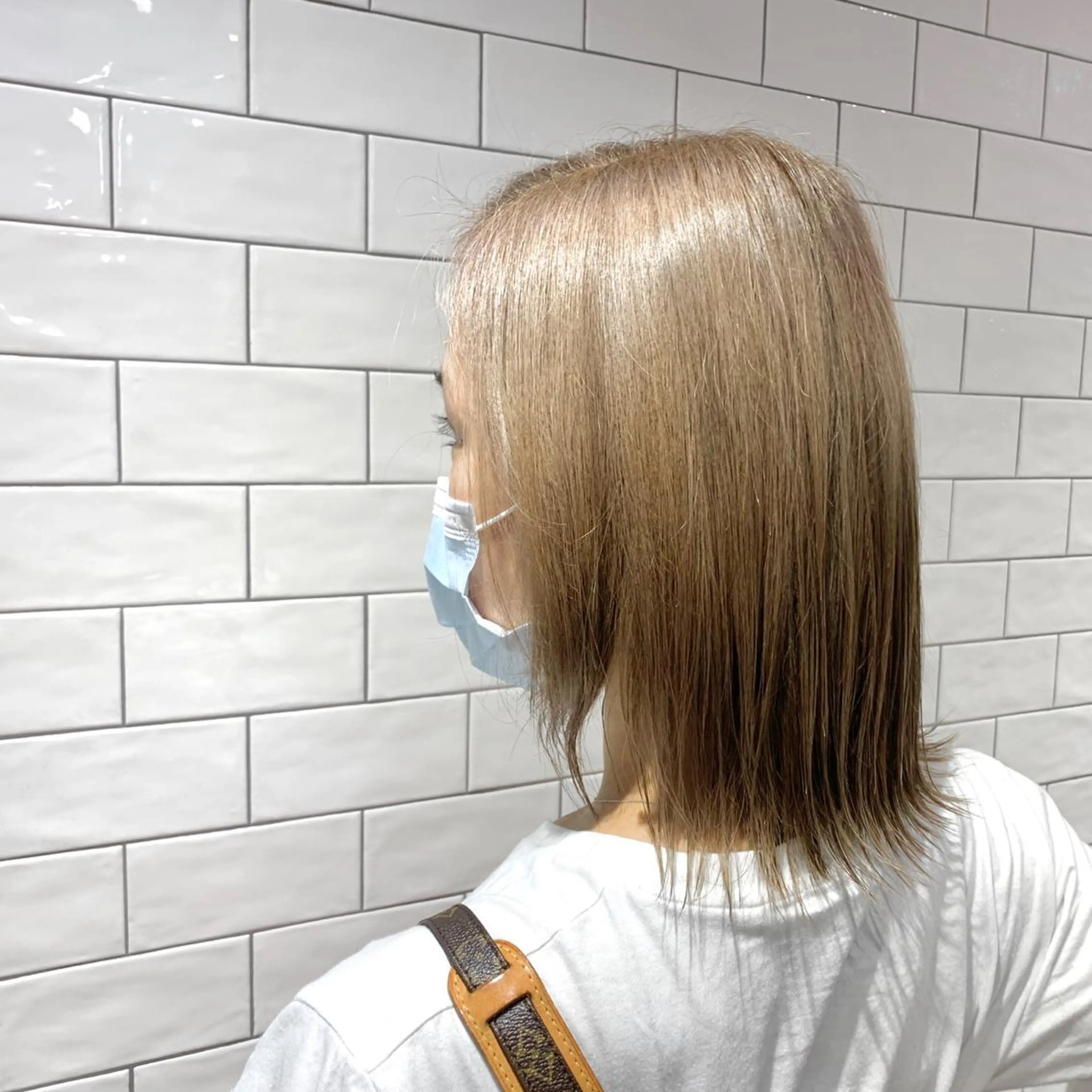 ミディアム カラー ヘアカラー 原山 直人のヘアスタイル